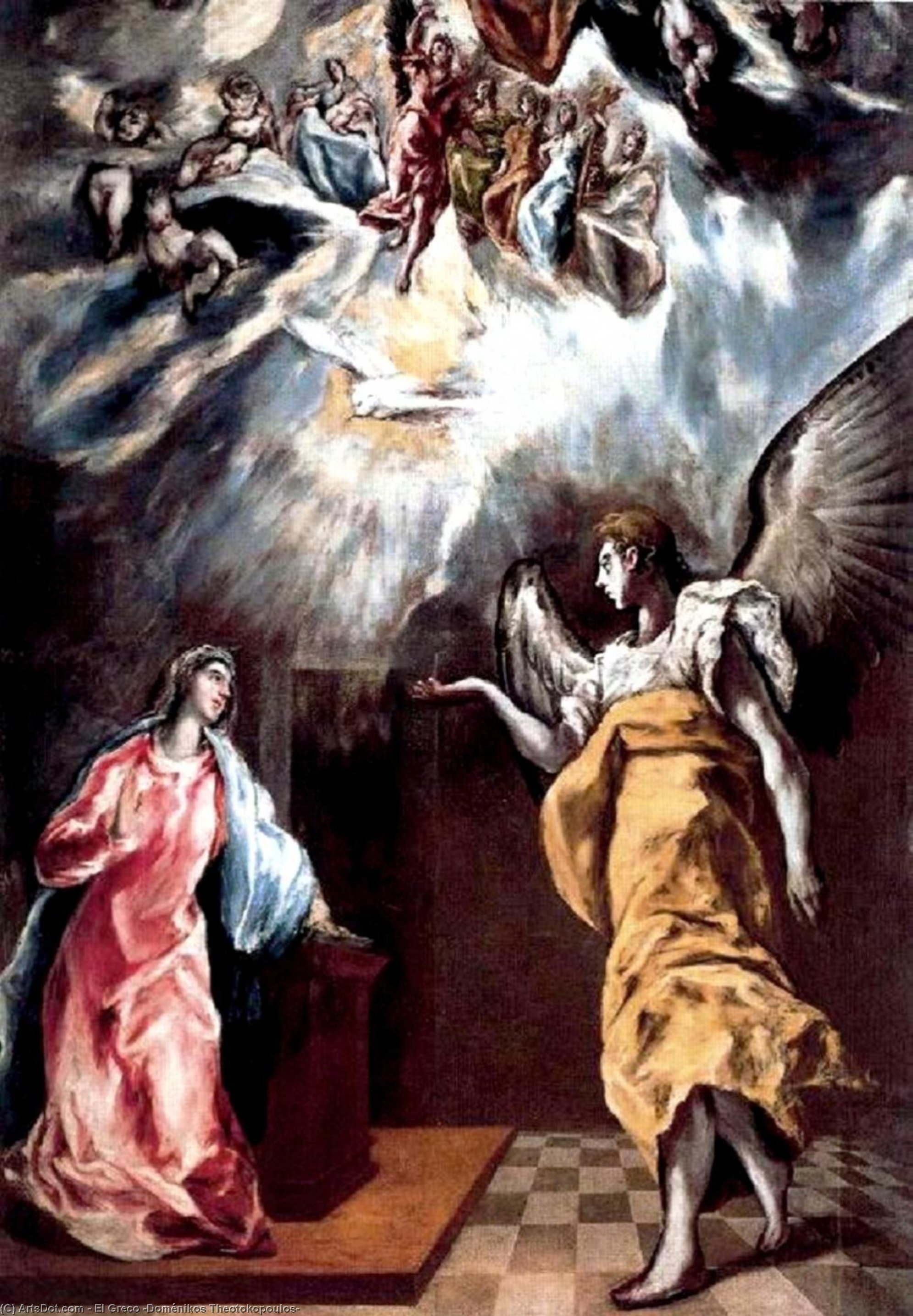 Annunciation — El Greco
