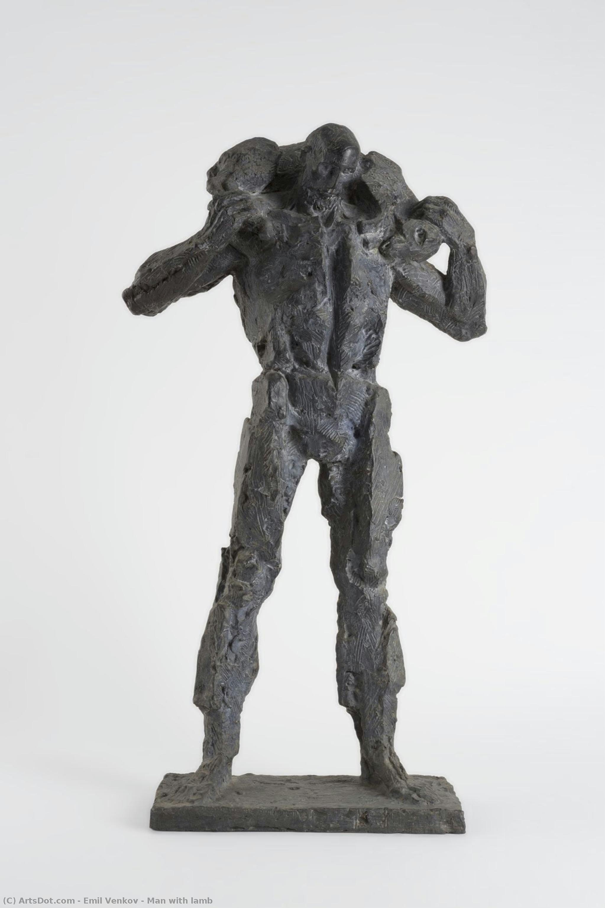 Man With Lamb — Emil Venkov