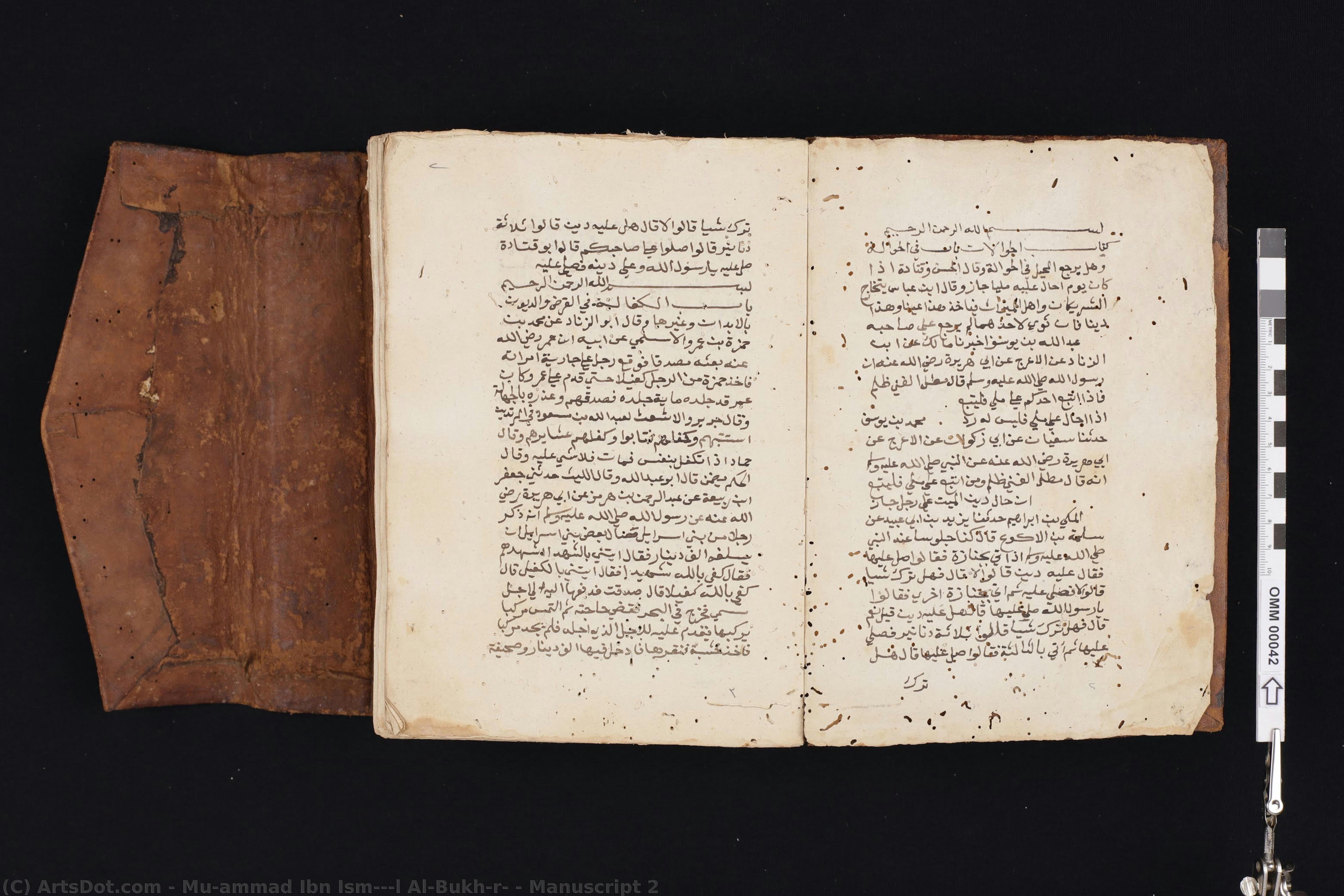 muḥammad ibn ismā‘īl al-bukhārī - Manuscript 2