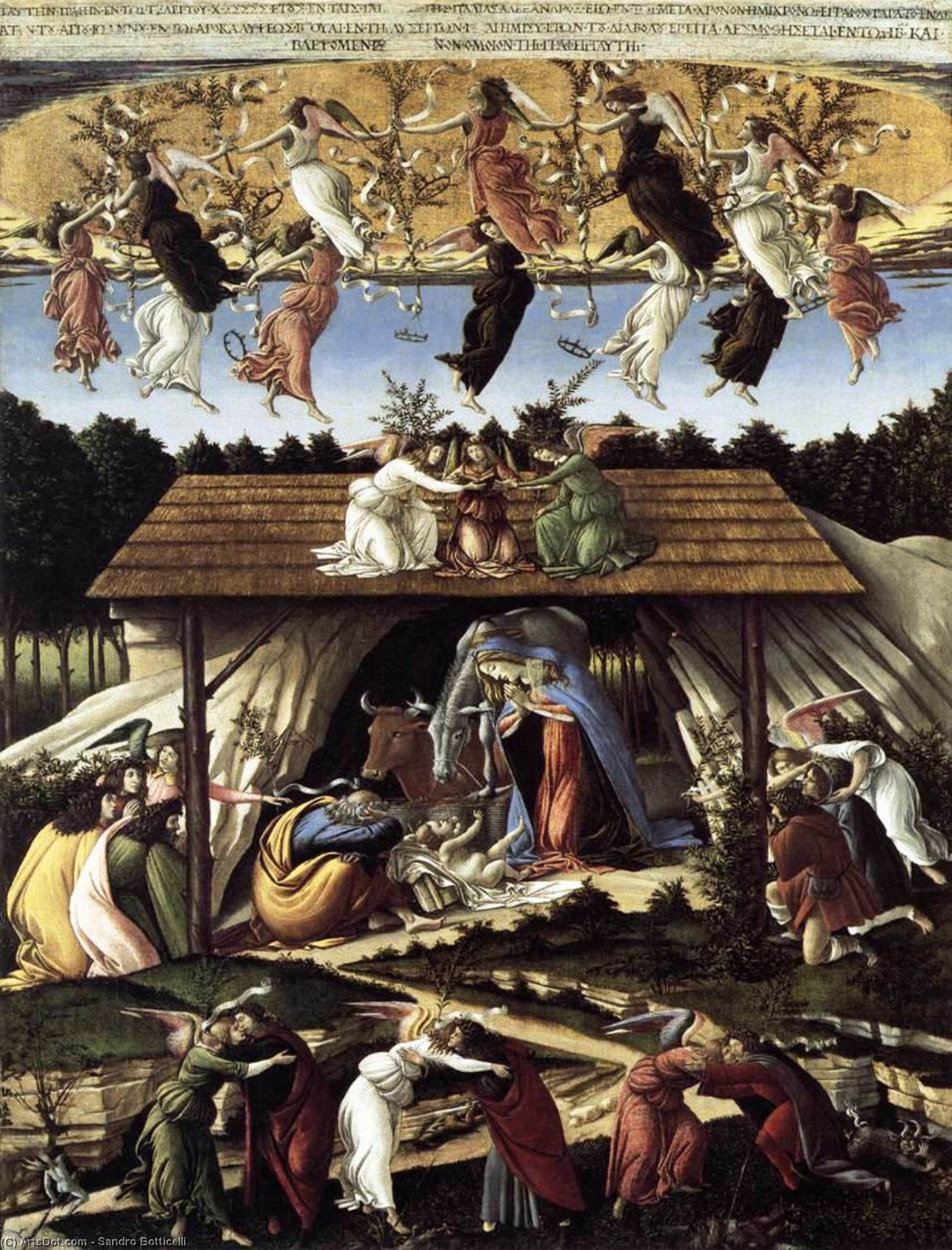 Sandro Botticelli - A Natividade Mística