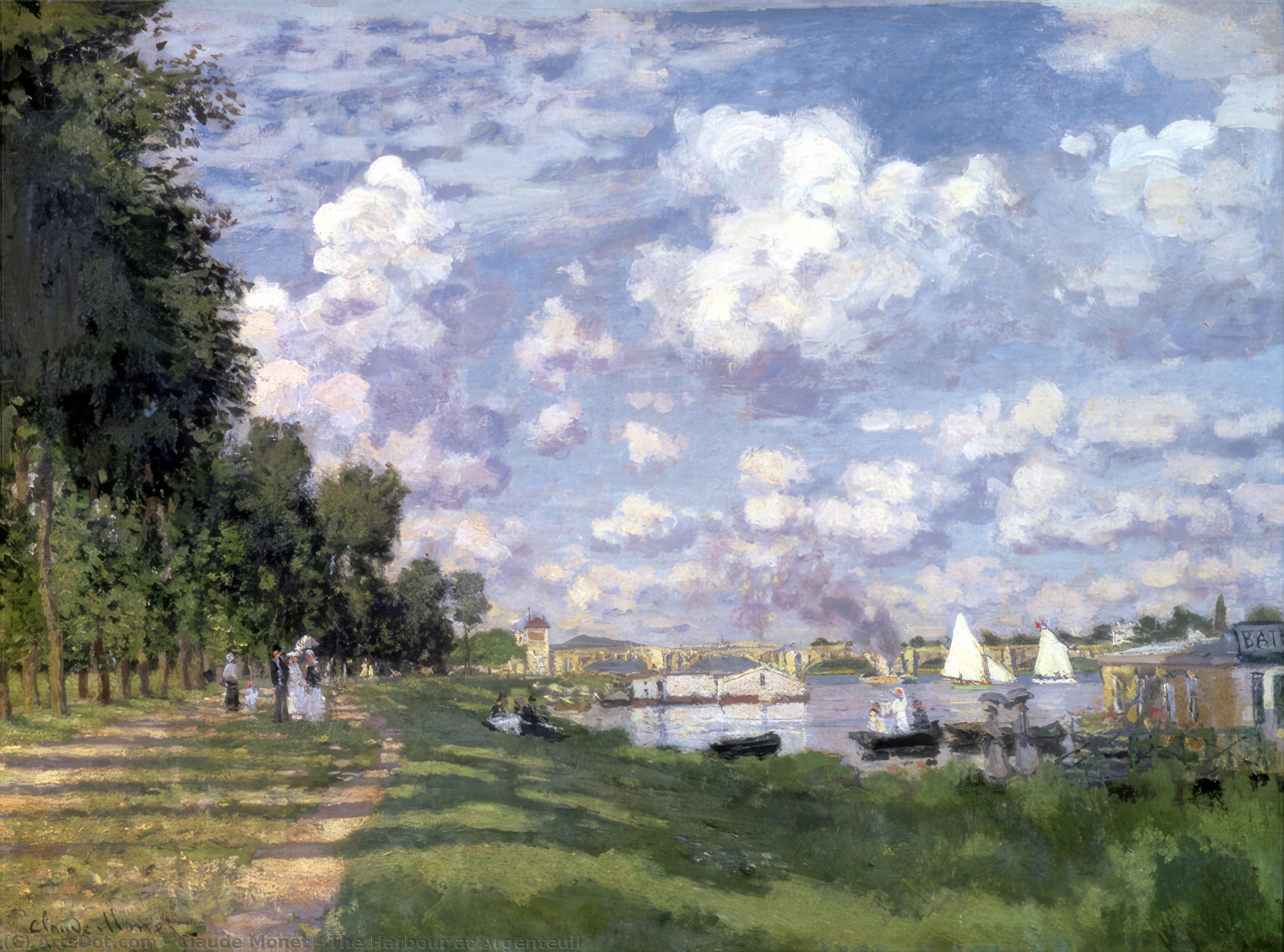 Claude Monet - Le Port d'Argenteuil