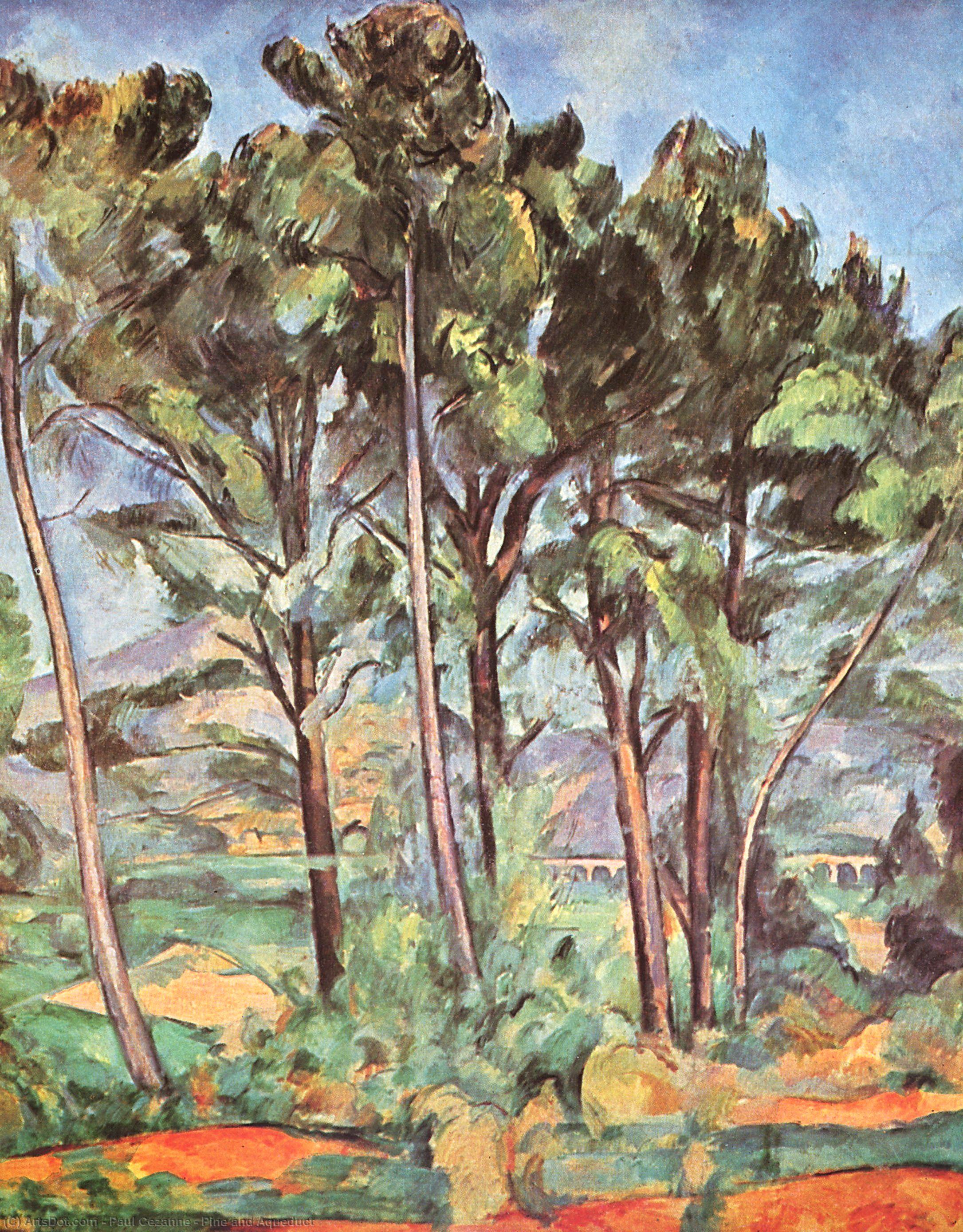 Paul Cézanne’ın ‘çam Ve Taş Kanalı’ Resmi — Paul Cézanne