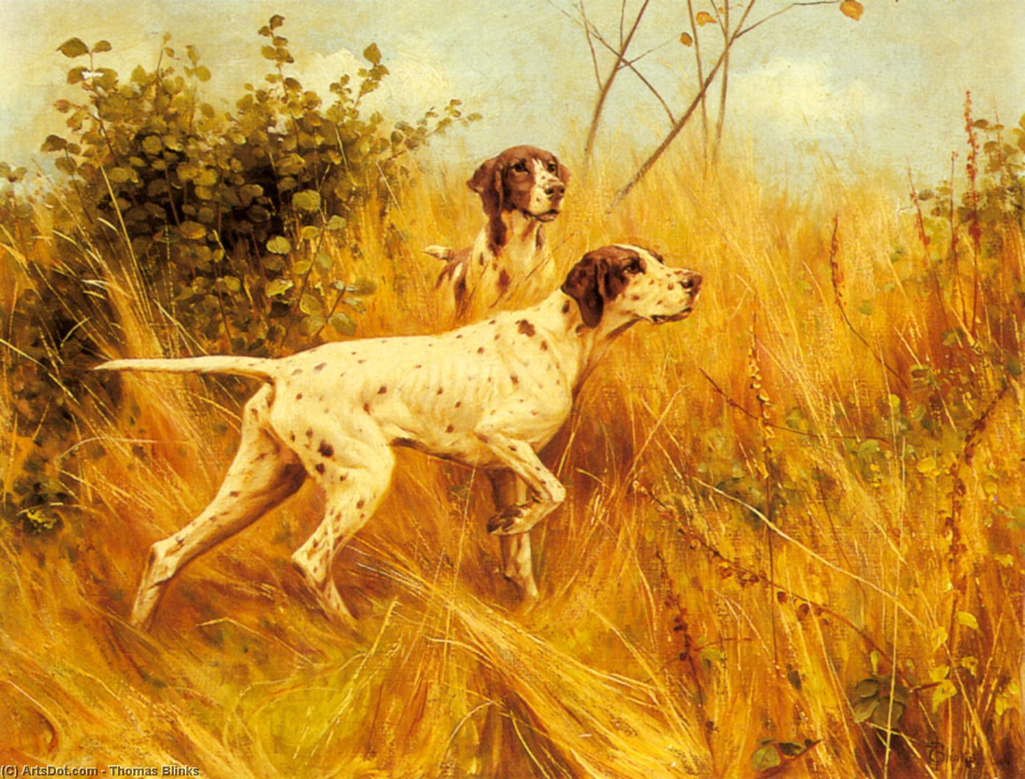 Two Pointers In A Landscape — Thomas Blinks