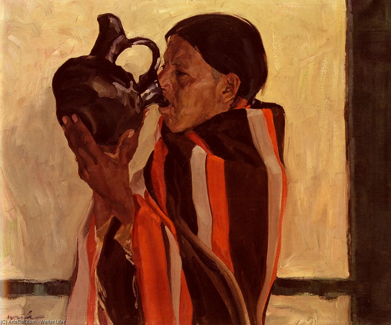 Taos Indian Drinking — ვალტერ უფერი