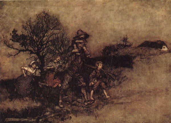Rip Van Winkle 11 — Arthur Rackham