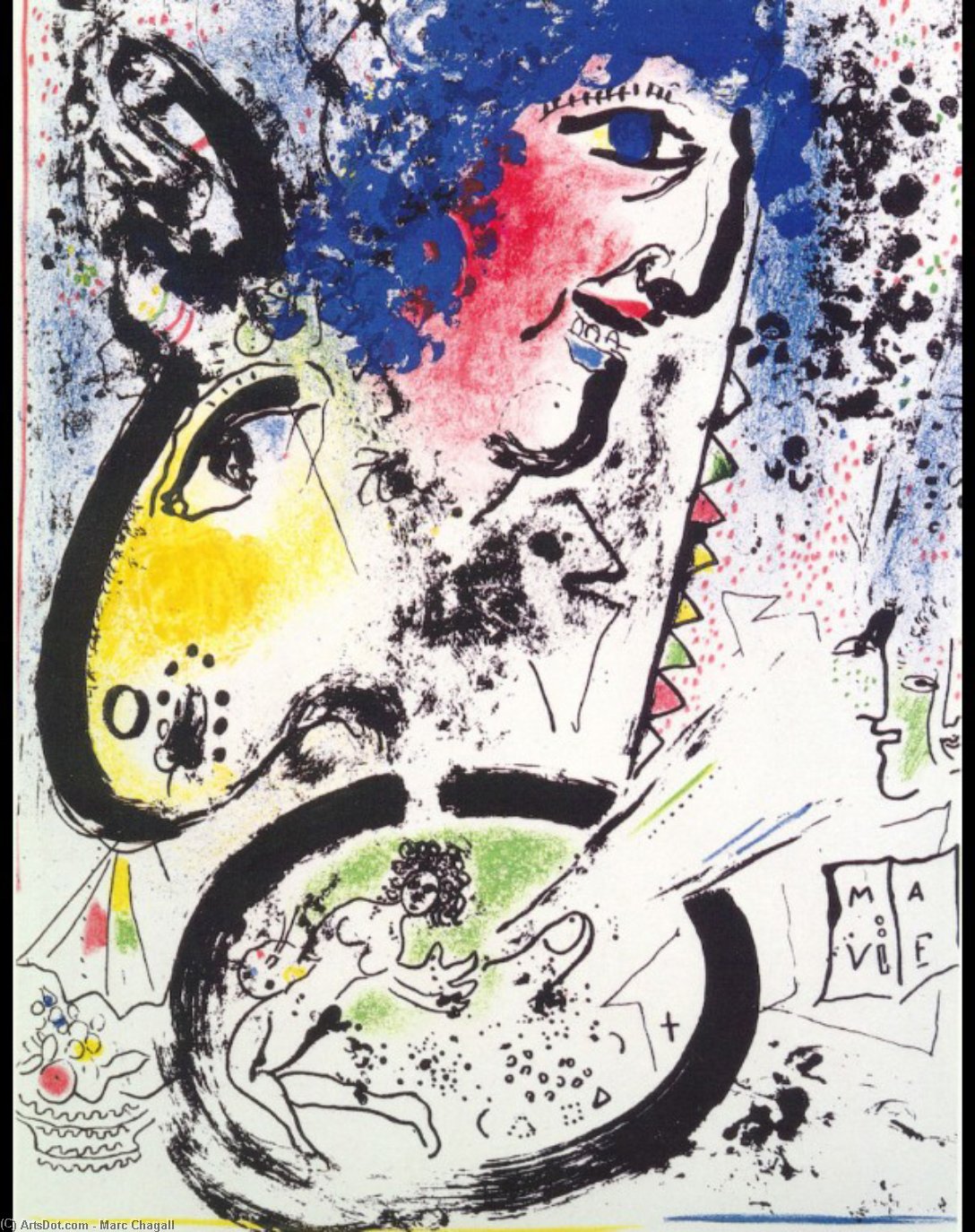 Self-portrait — Марк Шагал