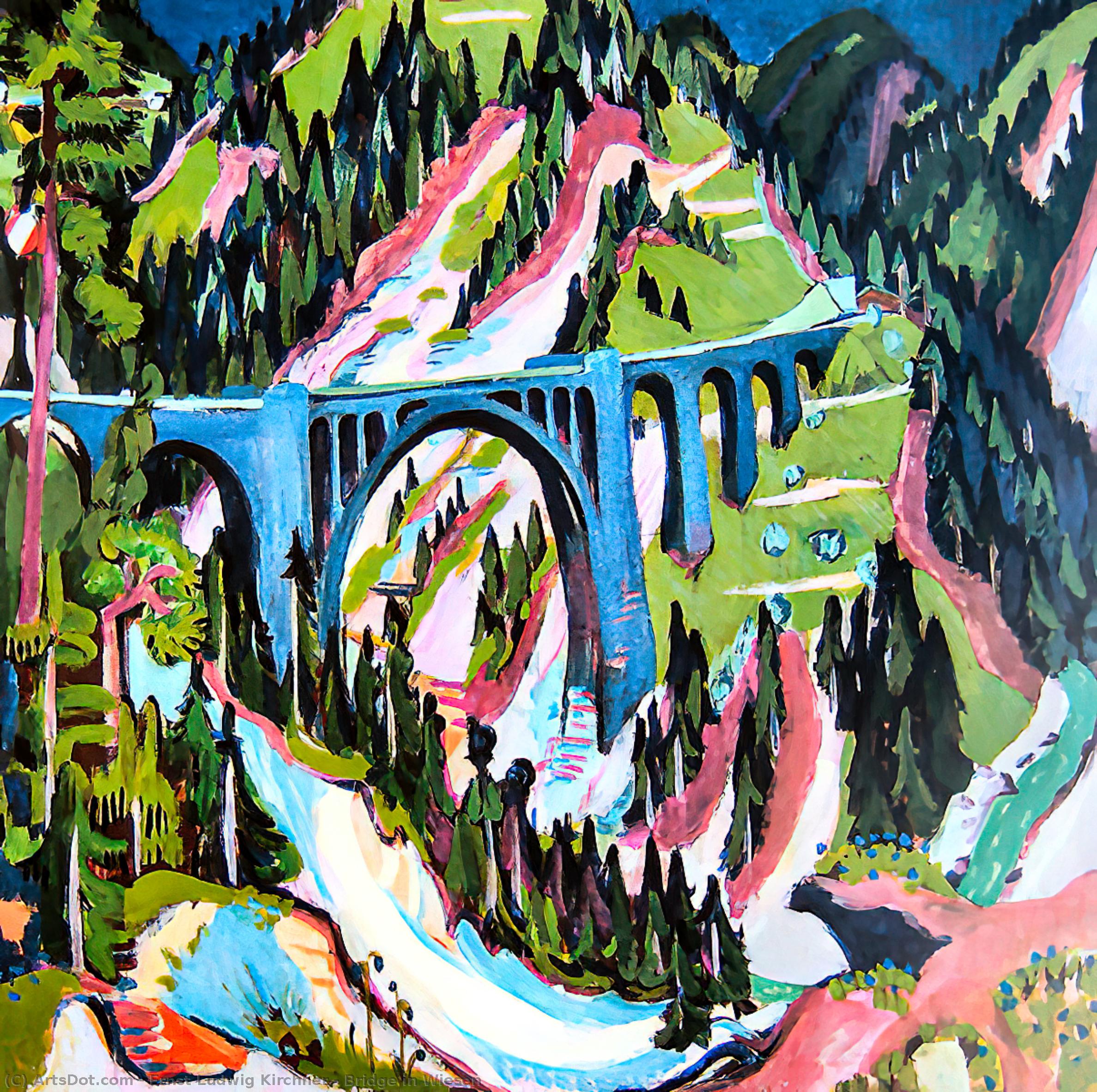 Broen Ved Wiesen — Ernst Ludwig Kirchner