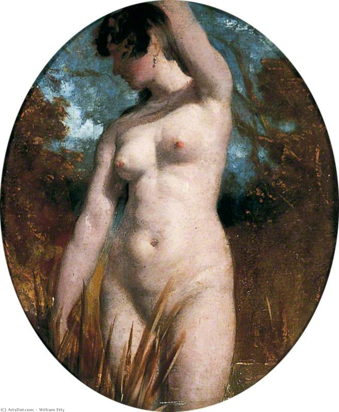A Bather - — William Etty