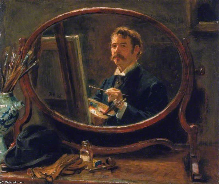 Self Portrait — Ralph Hedley