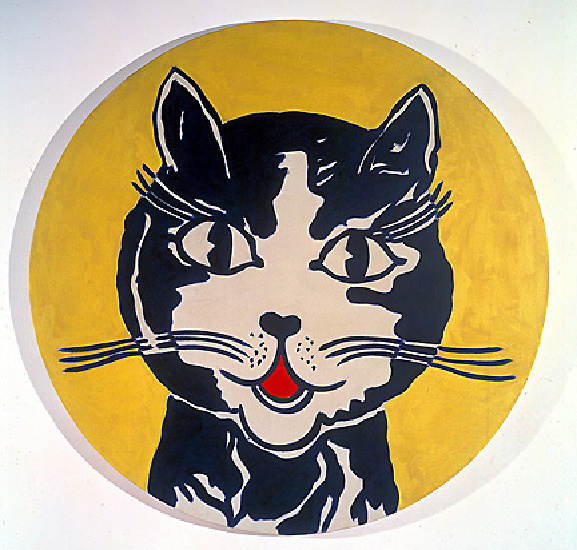 Lærende Kat — Roy Lichtenstein
