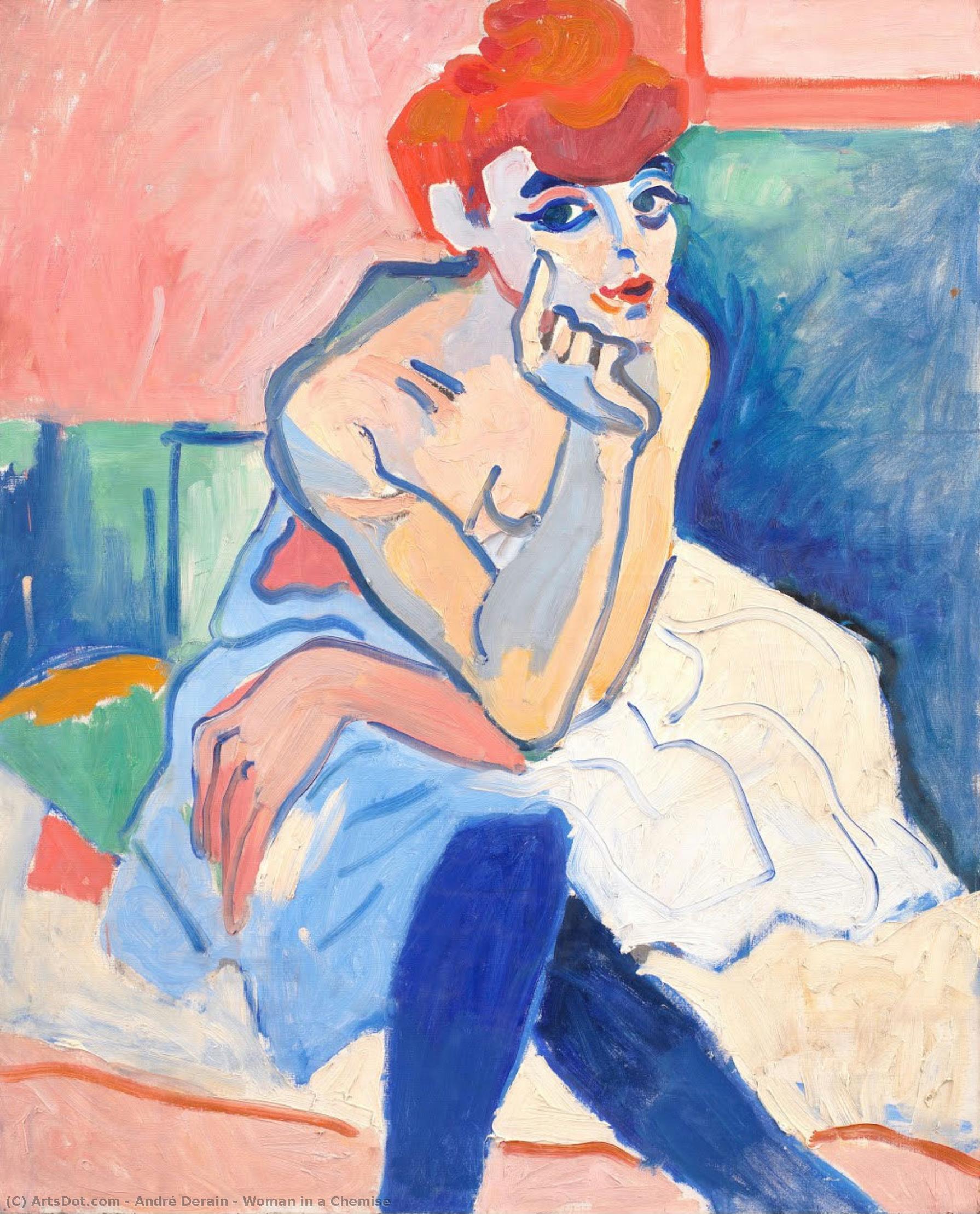 Donna In Camicia — André Derain