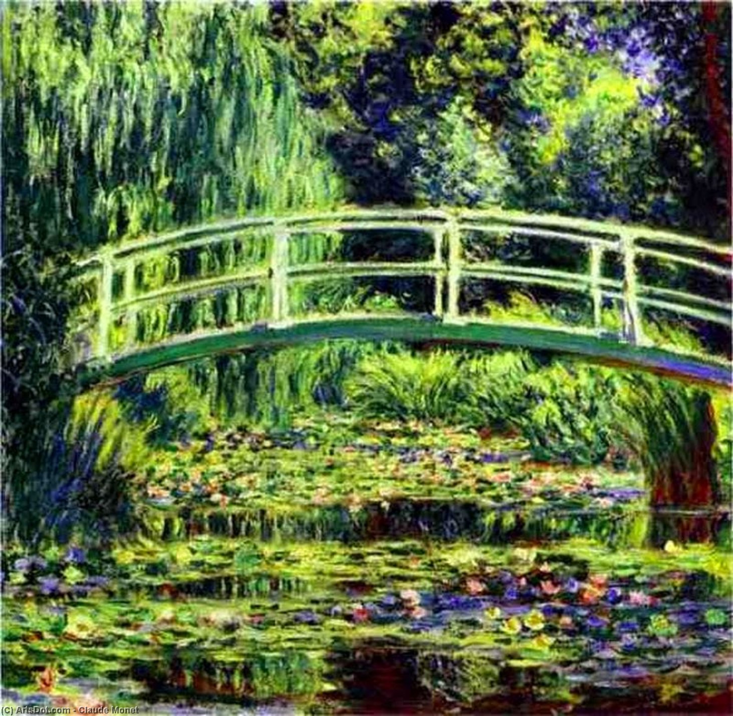Claude Monet - Liljor i vattenliljebaden