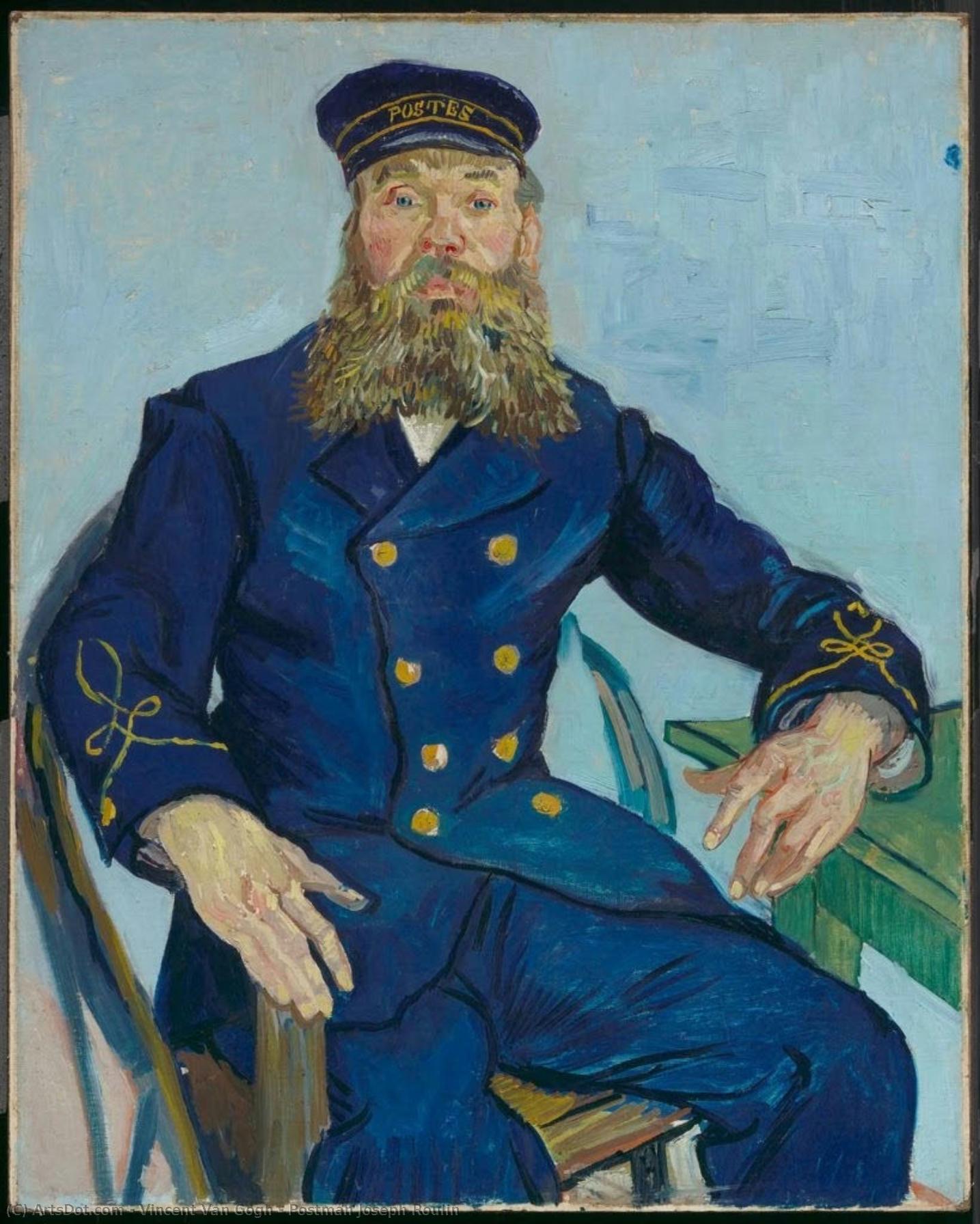 Postman Joseph Roulin — Vincent Van Gog
