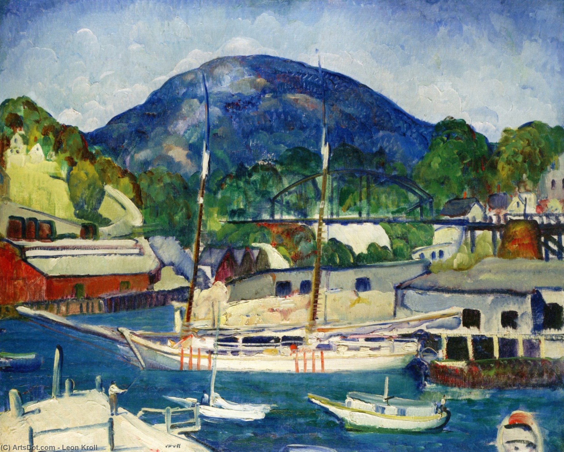 Leon Kroll - Rockport, Maine