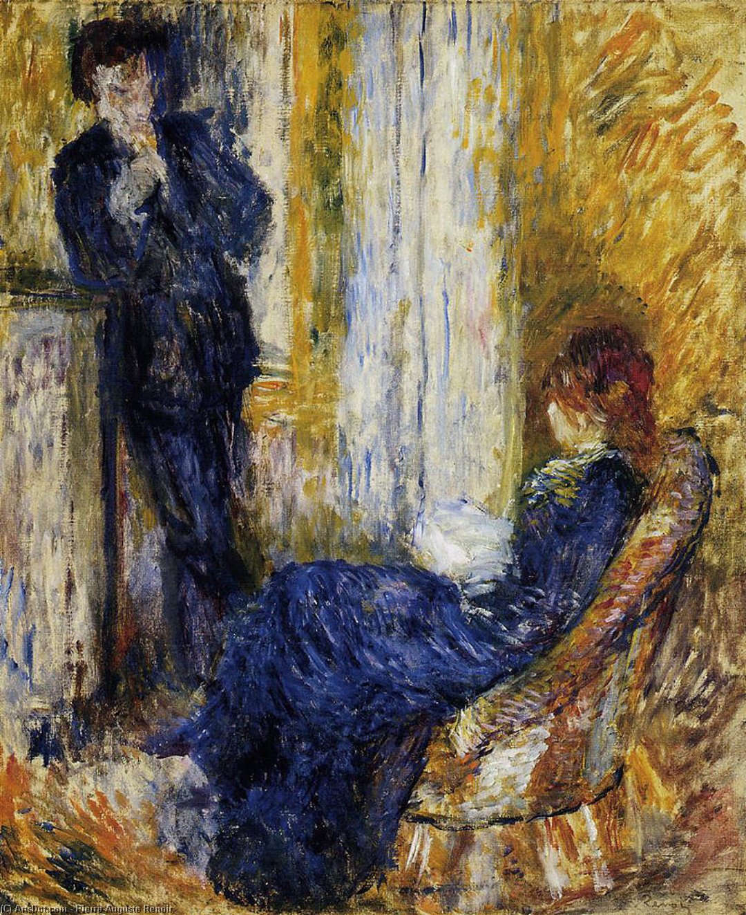 Pierre-Auguste Renoir - Par les Chandelles