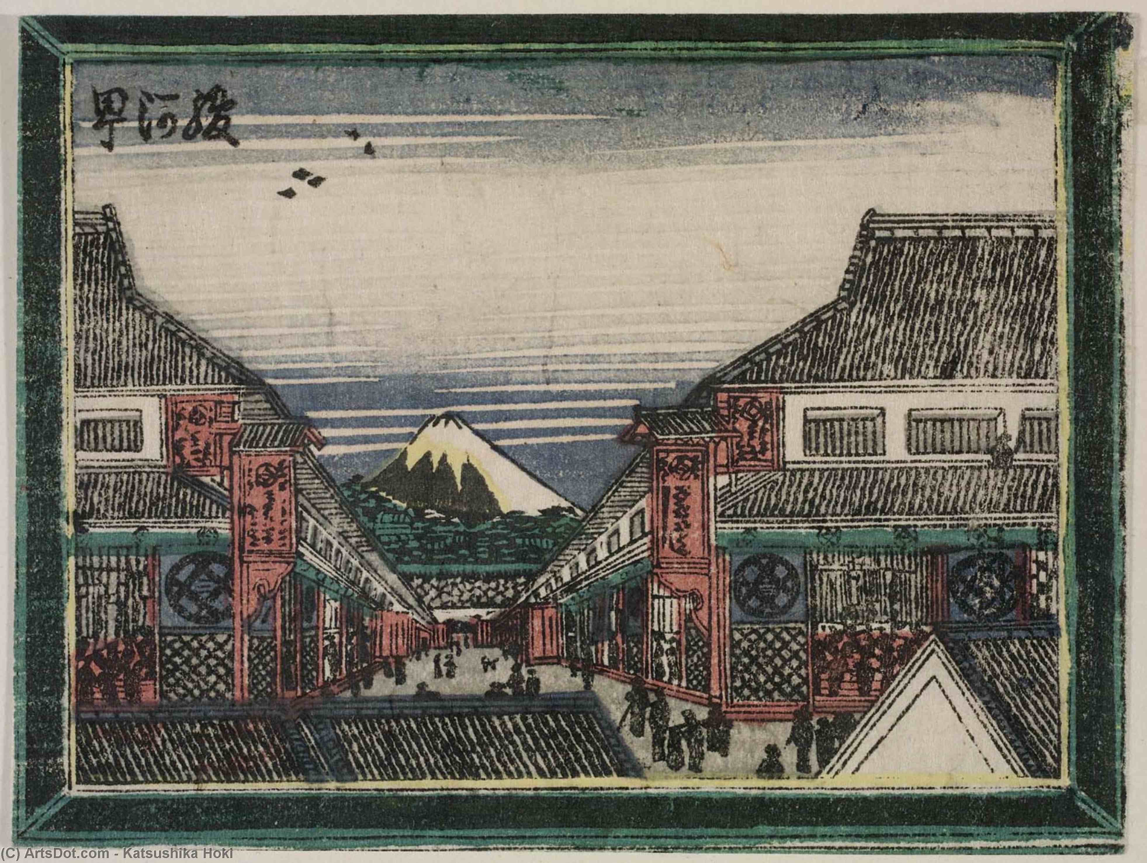 Kacušika Hokusai - Suruga-čô