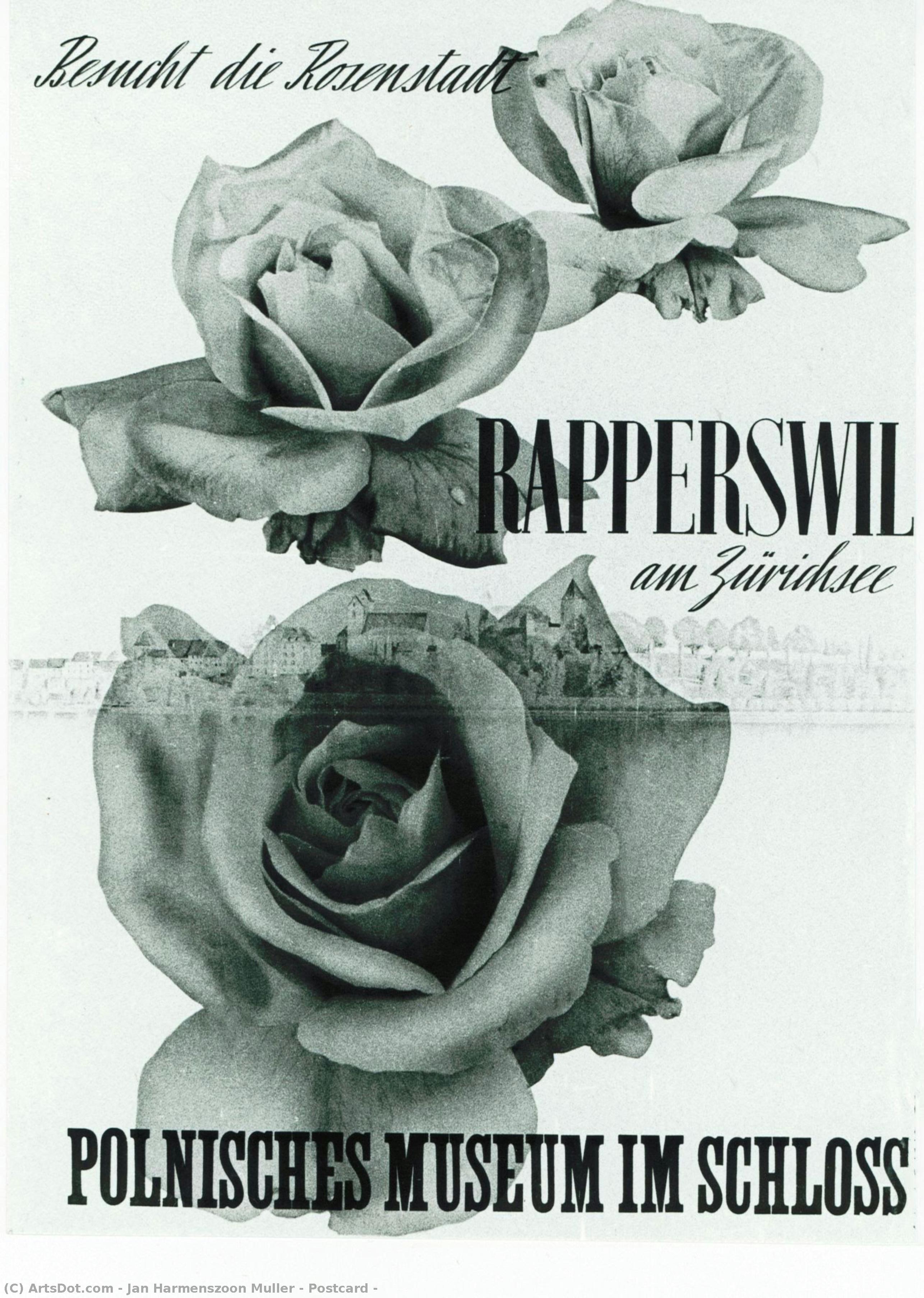 Postcard — Jan Harmenszoon Muller