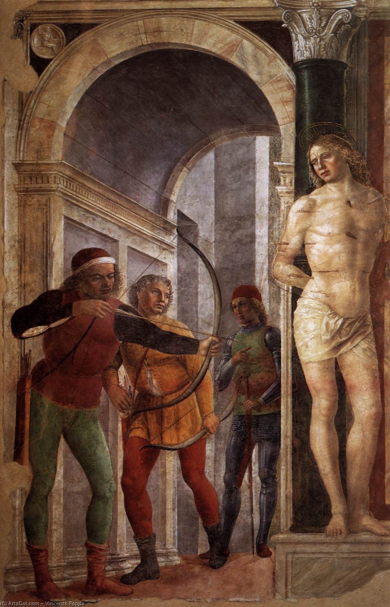 St Sebastian — Vincenzo Foppa