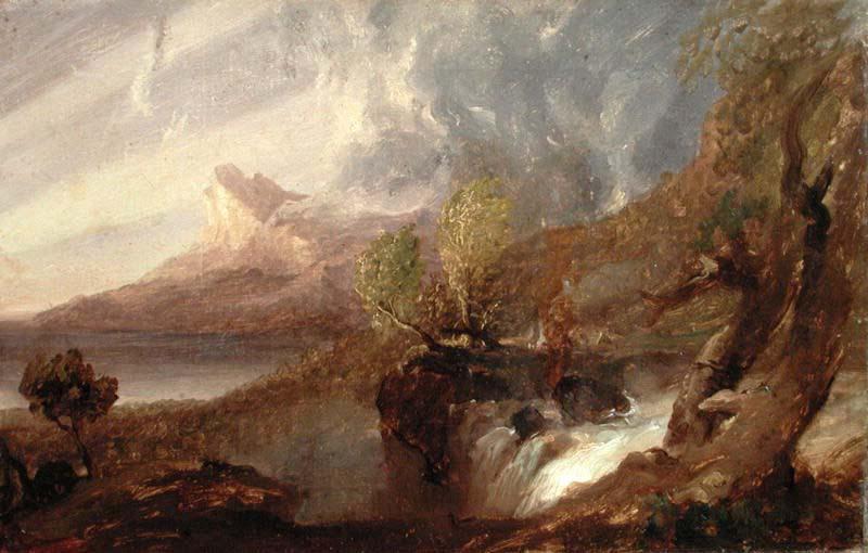 Study For A Wild Scene — Thomas Cole