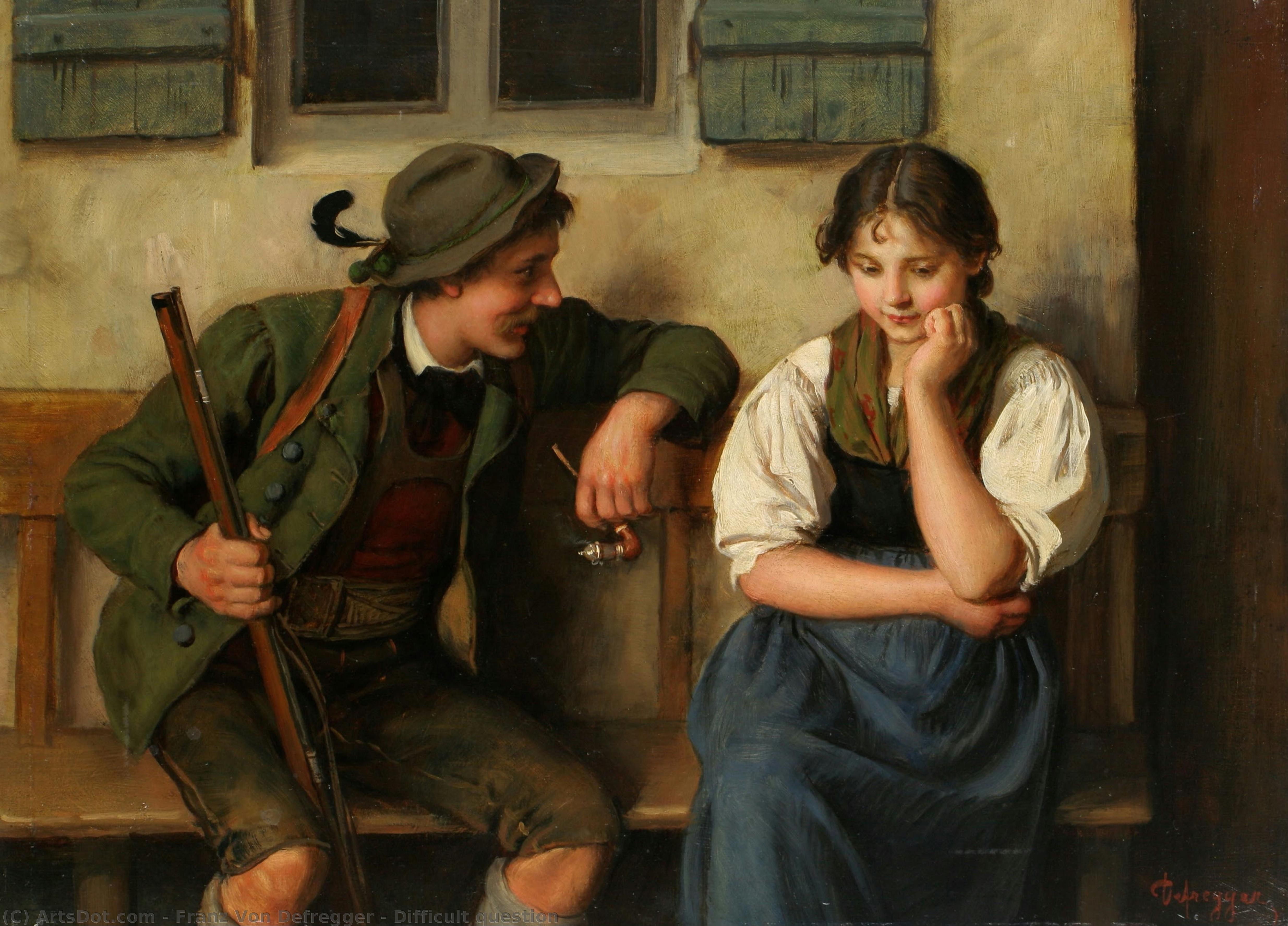 Difficult Question — Франц Фон Дефреггер