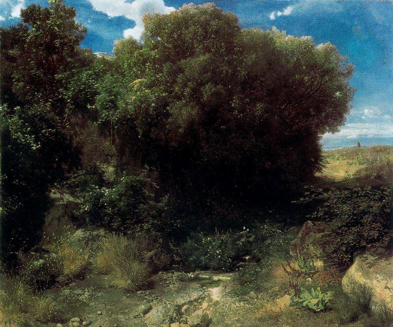 Campagna Landscape — Arnold Böcklin