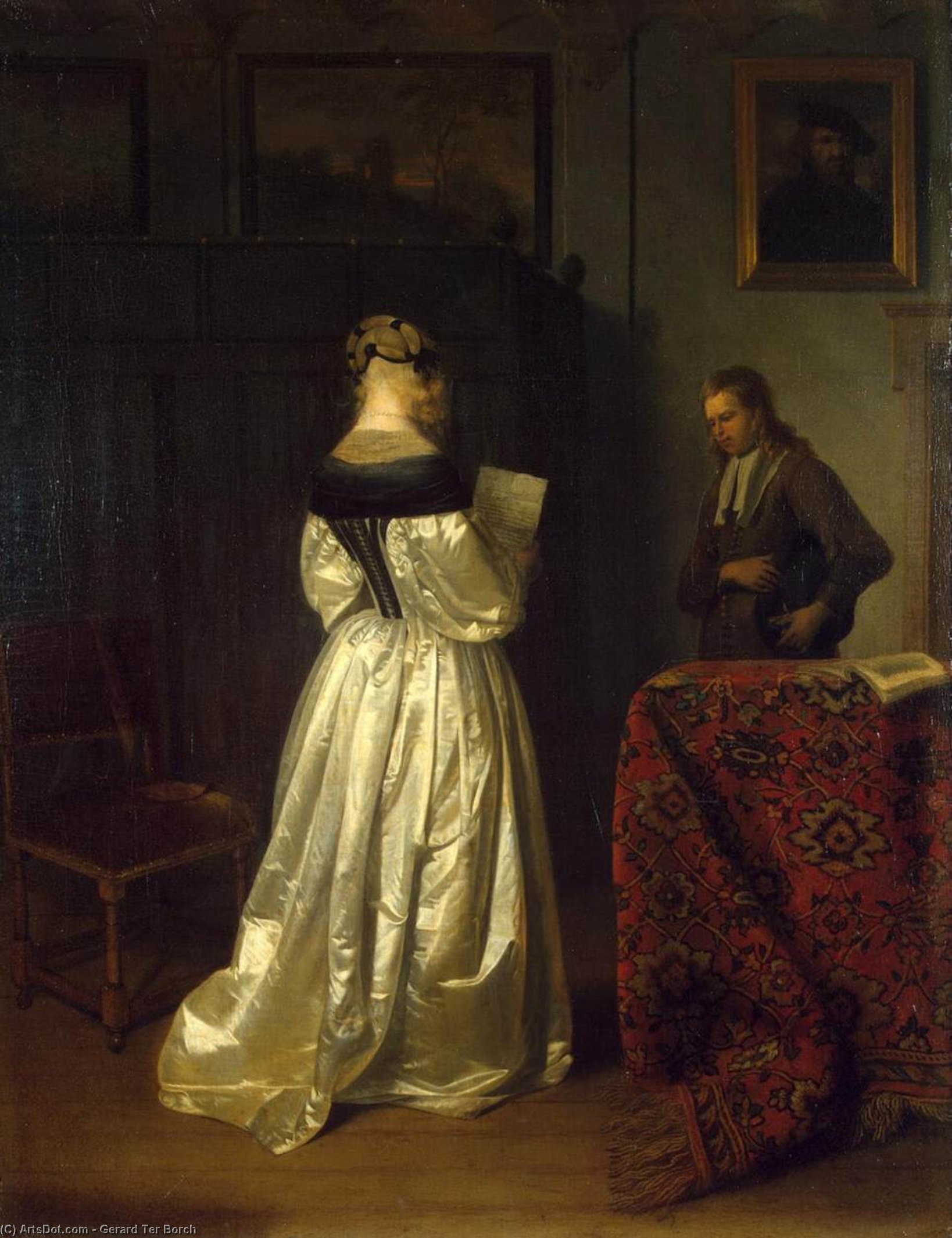 Posel — Gerard Ter Borch