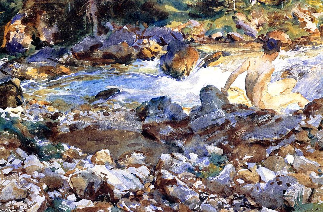 Mountain Stream — John Singer Sargent