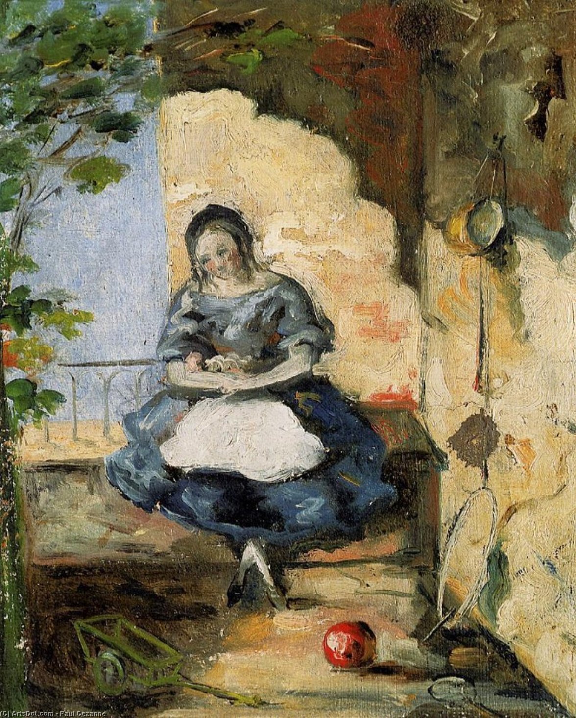 Ragazza — Paul Cézanne