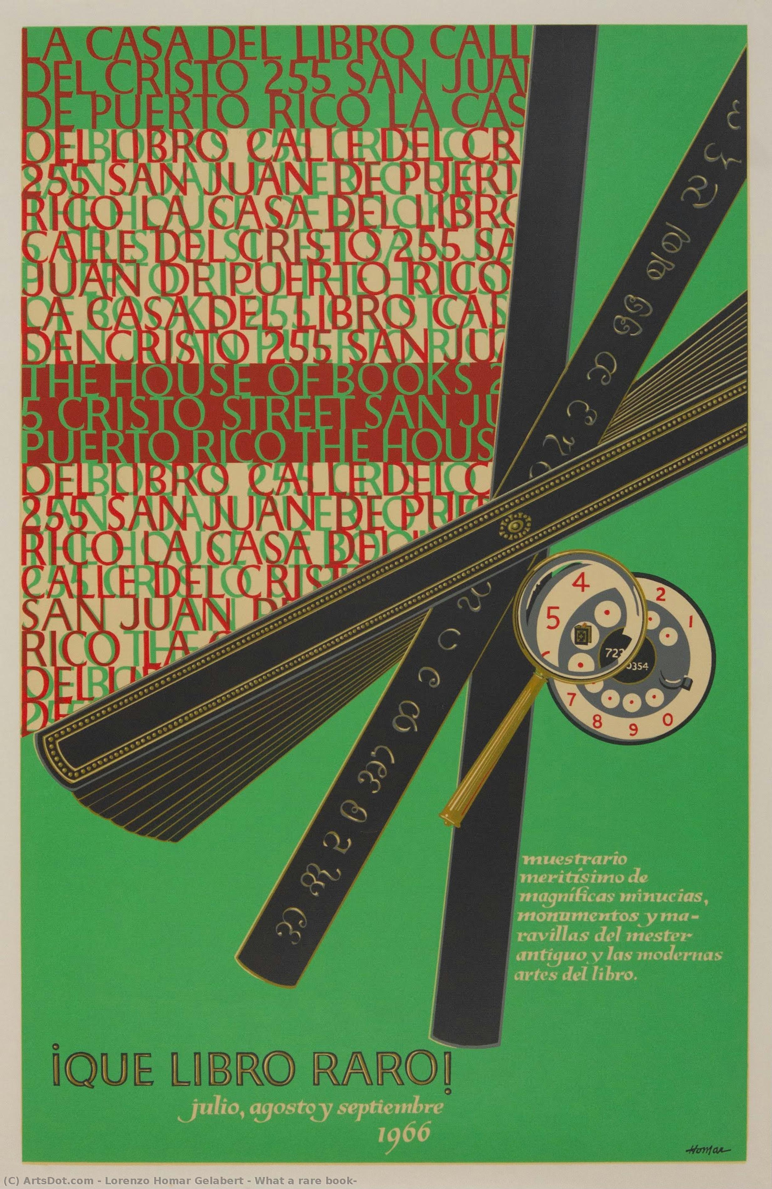 lorenzo homar gelabert, What a rare book!