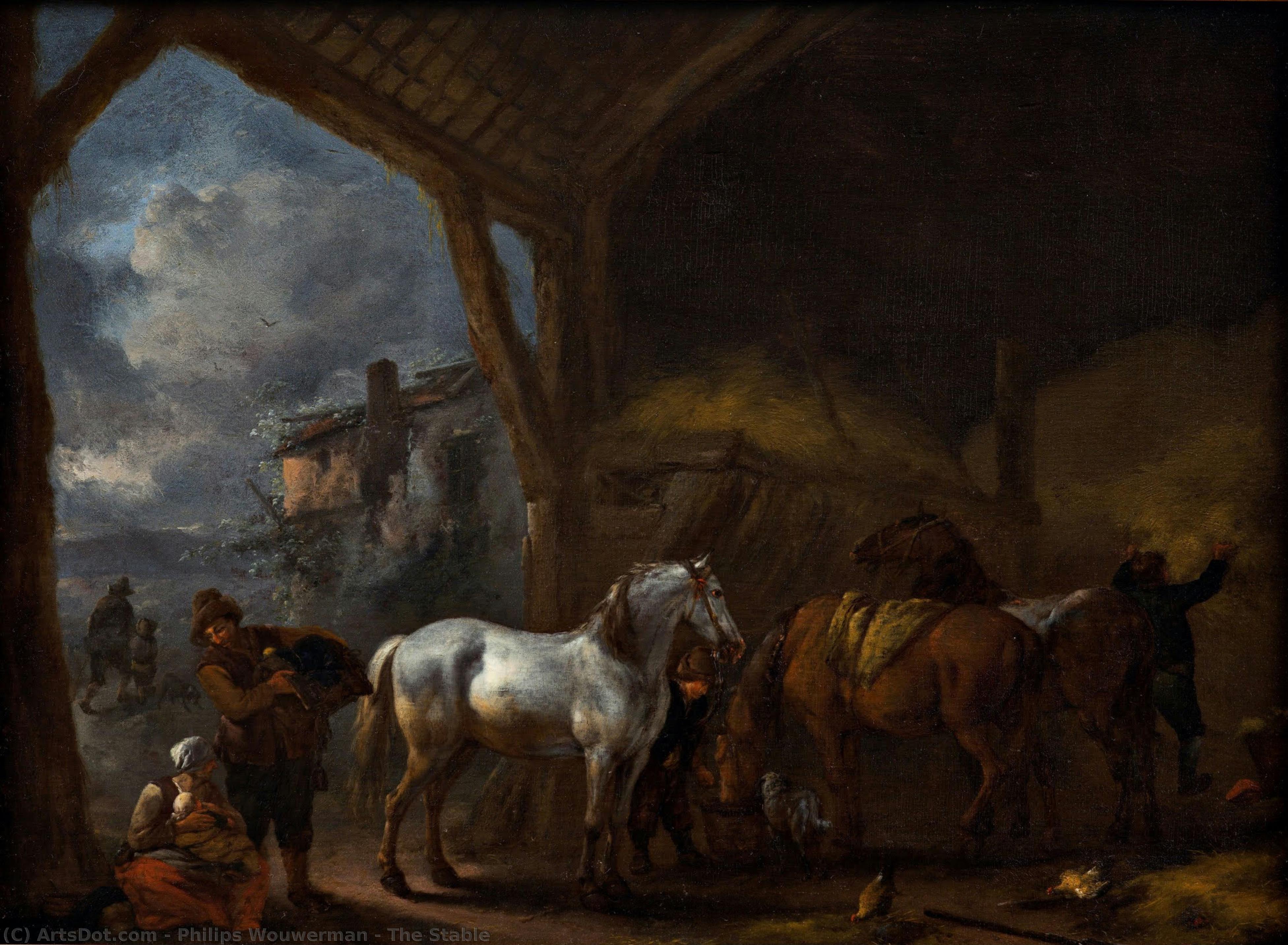 The Stable — Philips Wouwermans