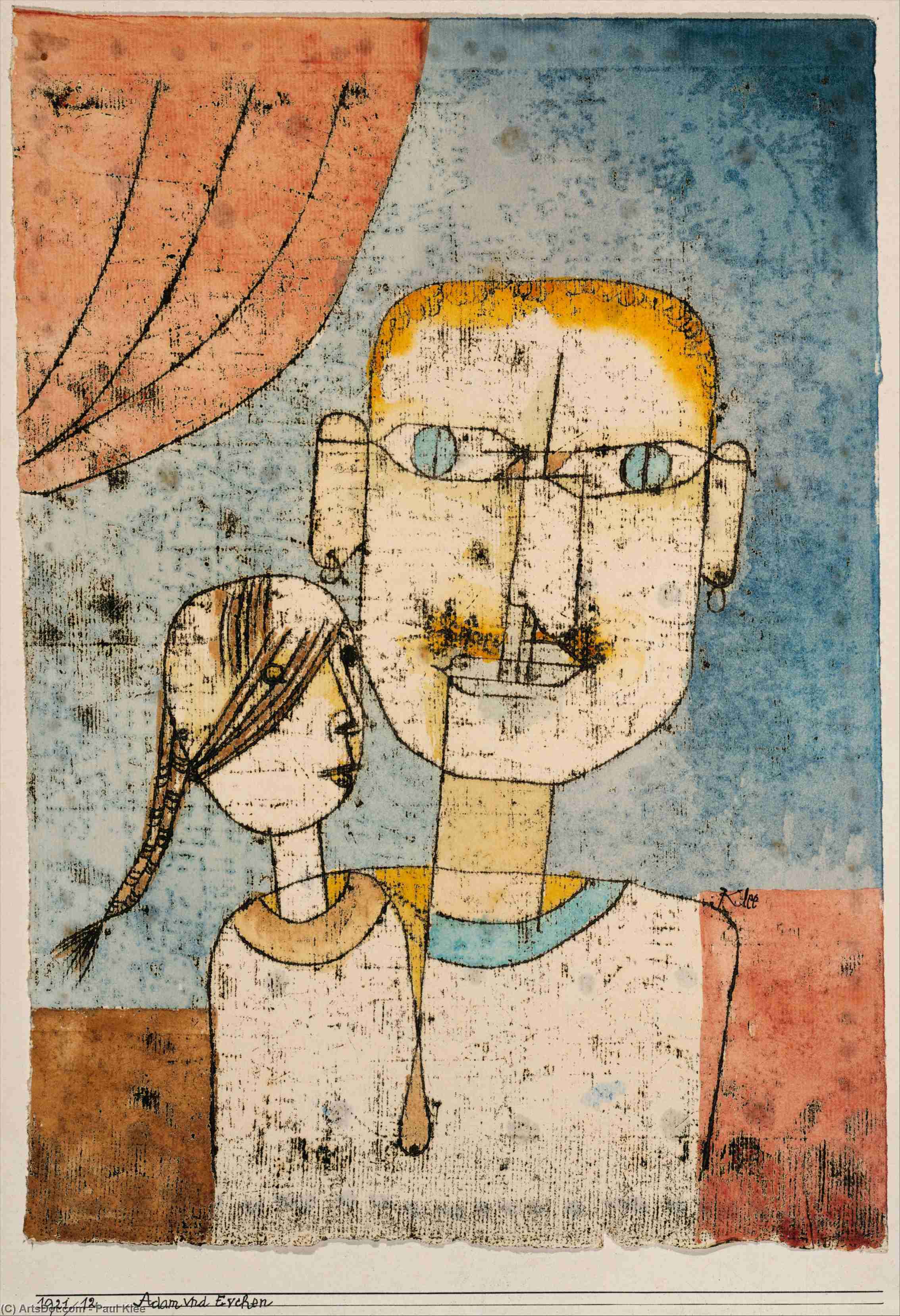 Adam E Eva — Paul Klee