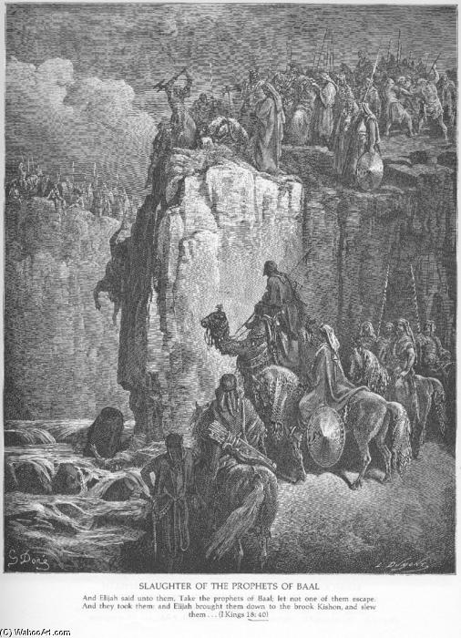 Profeterna Av Baal Dödas — Gustave Doré