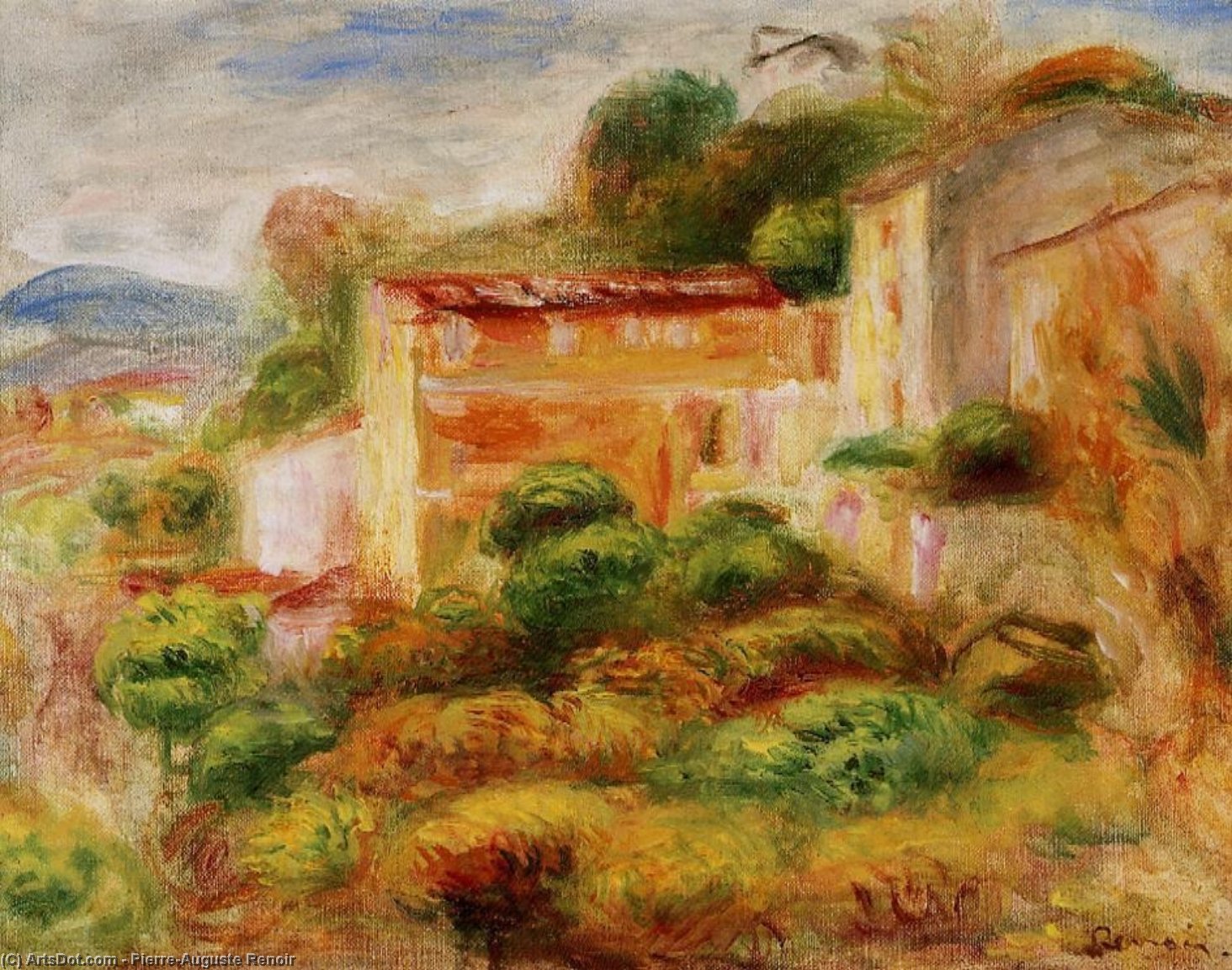 Pierre-Auguste Renoir - La Maison de la Poste