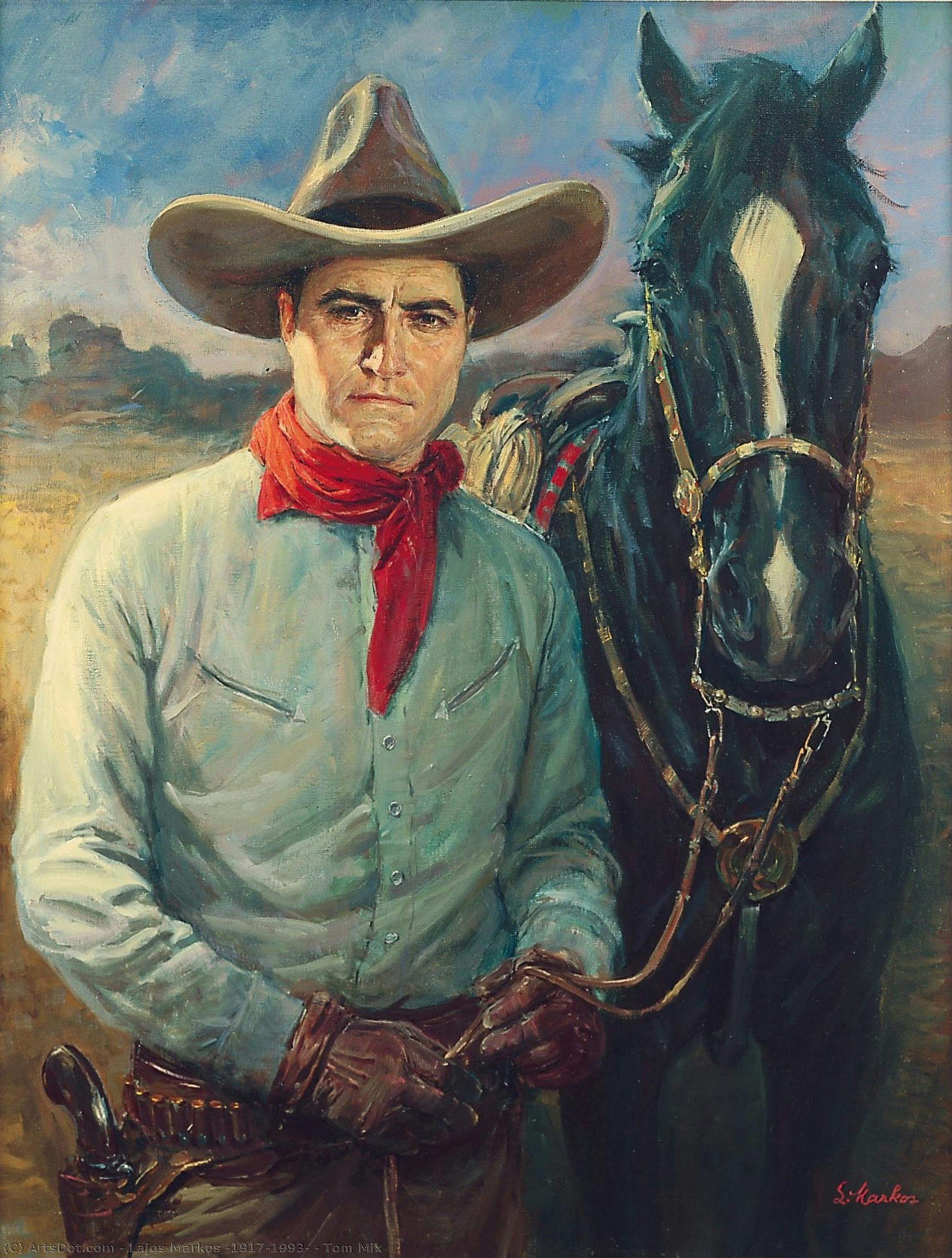 lajos markos (1917-1993) - Tom Mix