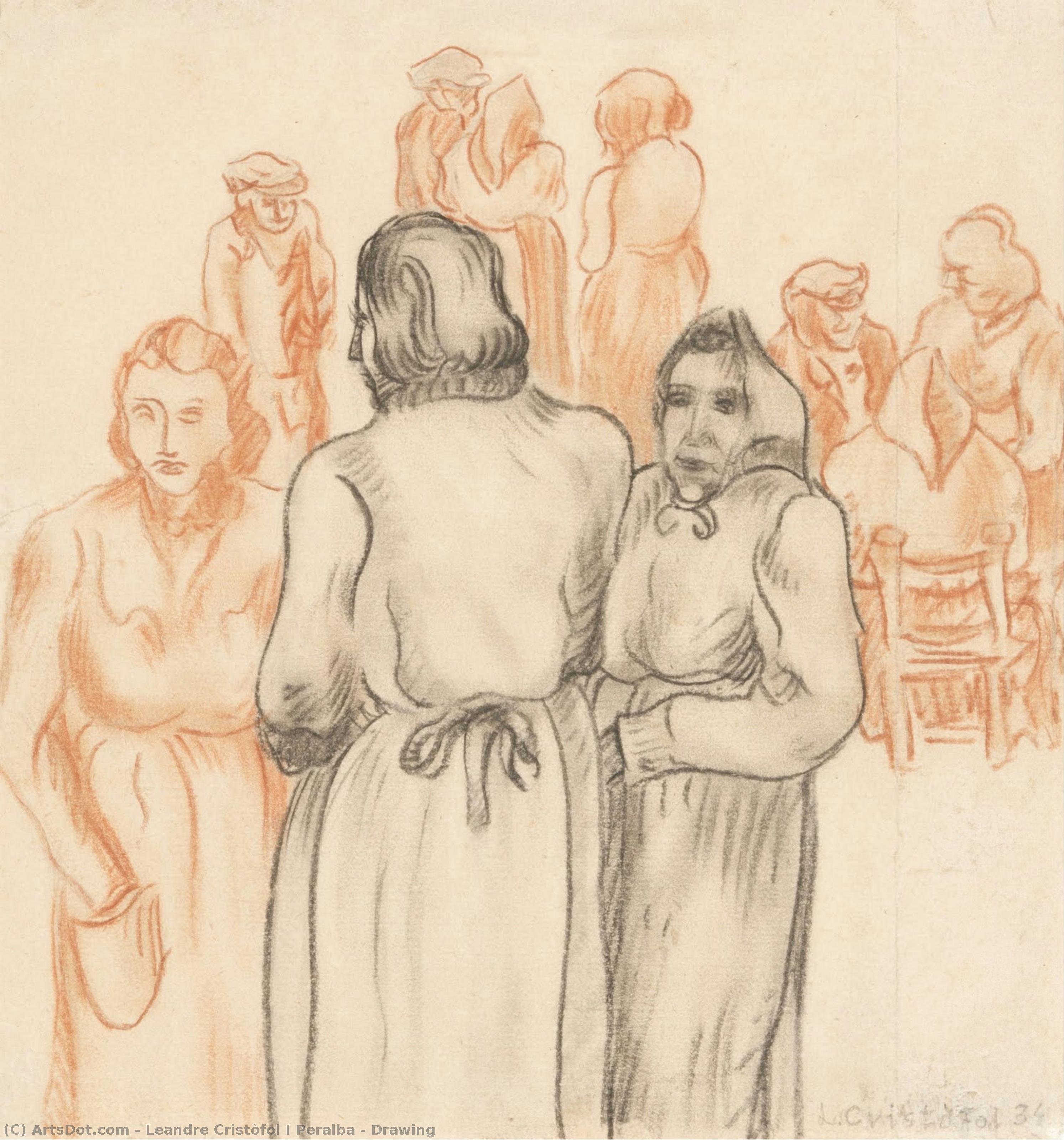 Drawing — Leandre Cristòfol I Peralba
