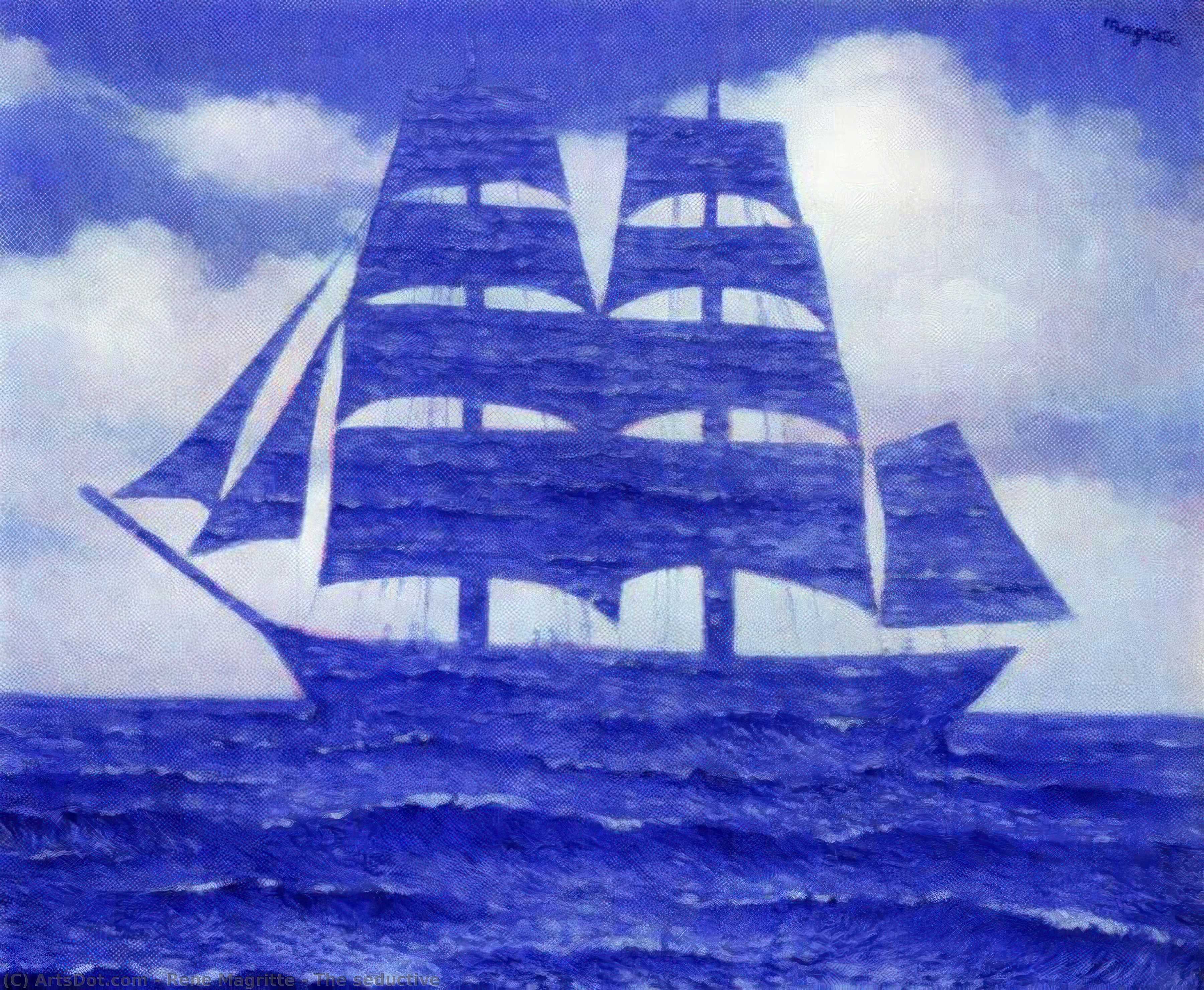 René Magritte - The seductive