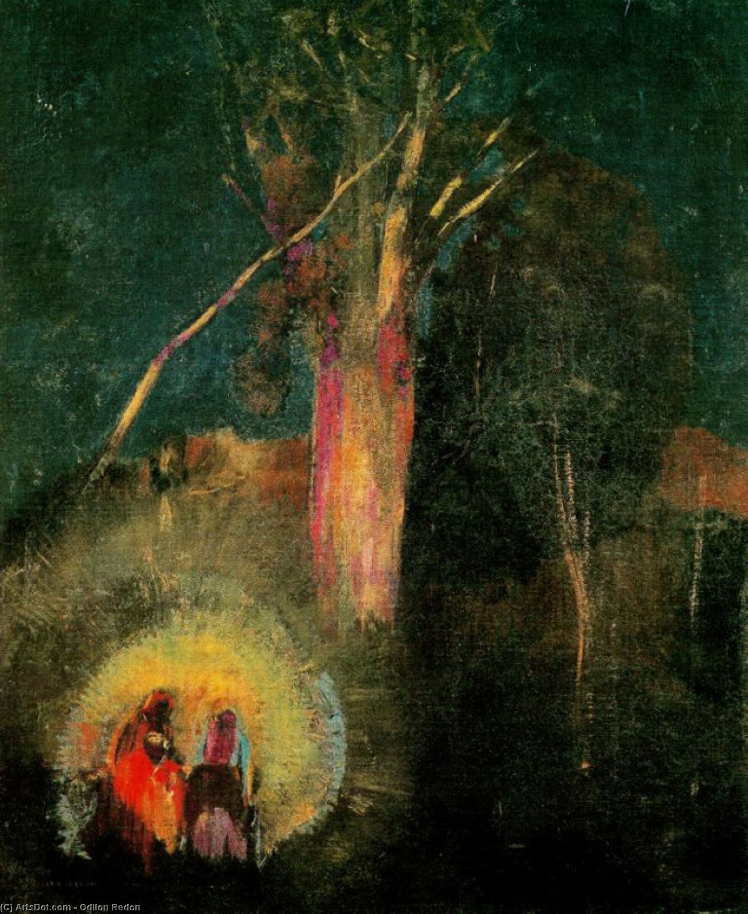 Flight Into Egypt — Odilon Redon