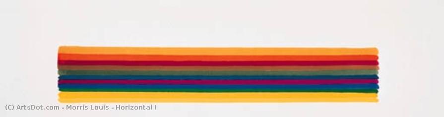Horizontal I — Morris Louis