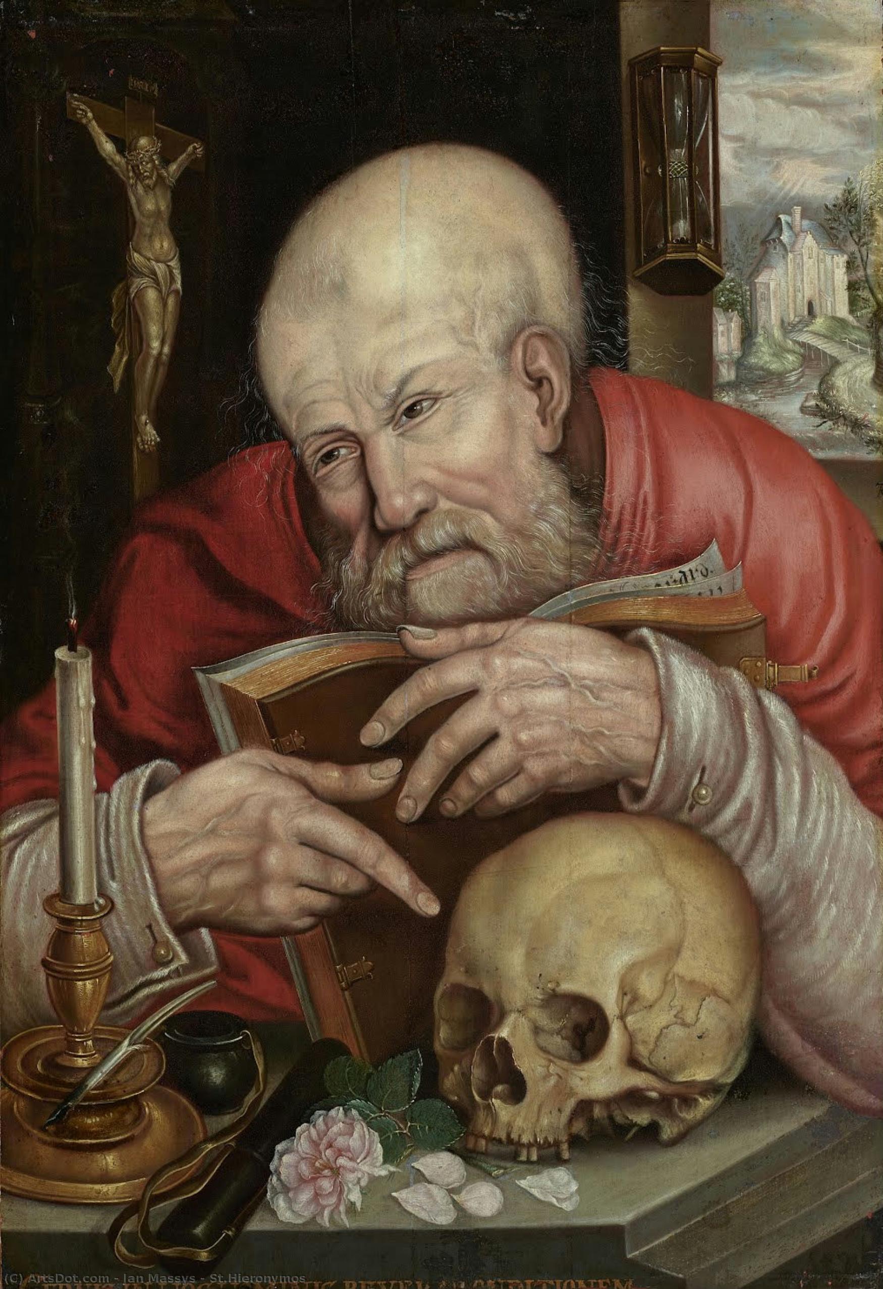 Sv.jeronymos — Jan Massys