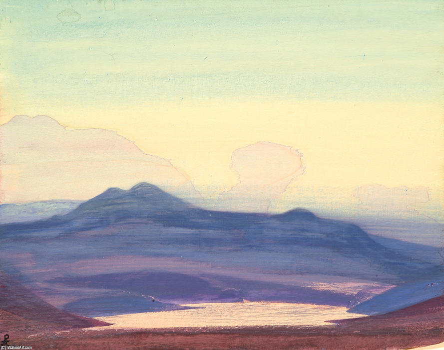 Mountain Study — Nikolai Konstantinowitsch Roerich