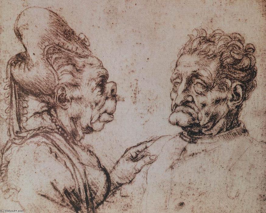 Leonardo da Vinci - Caricatura