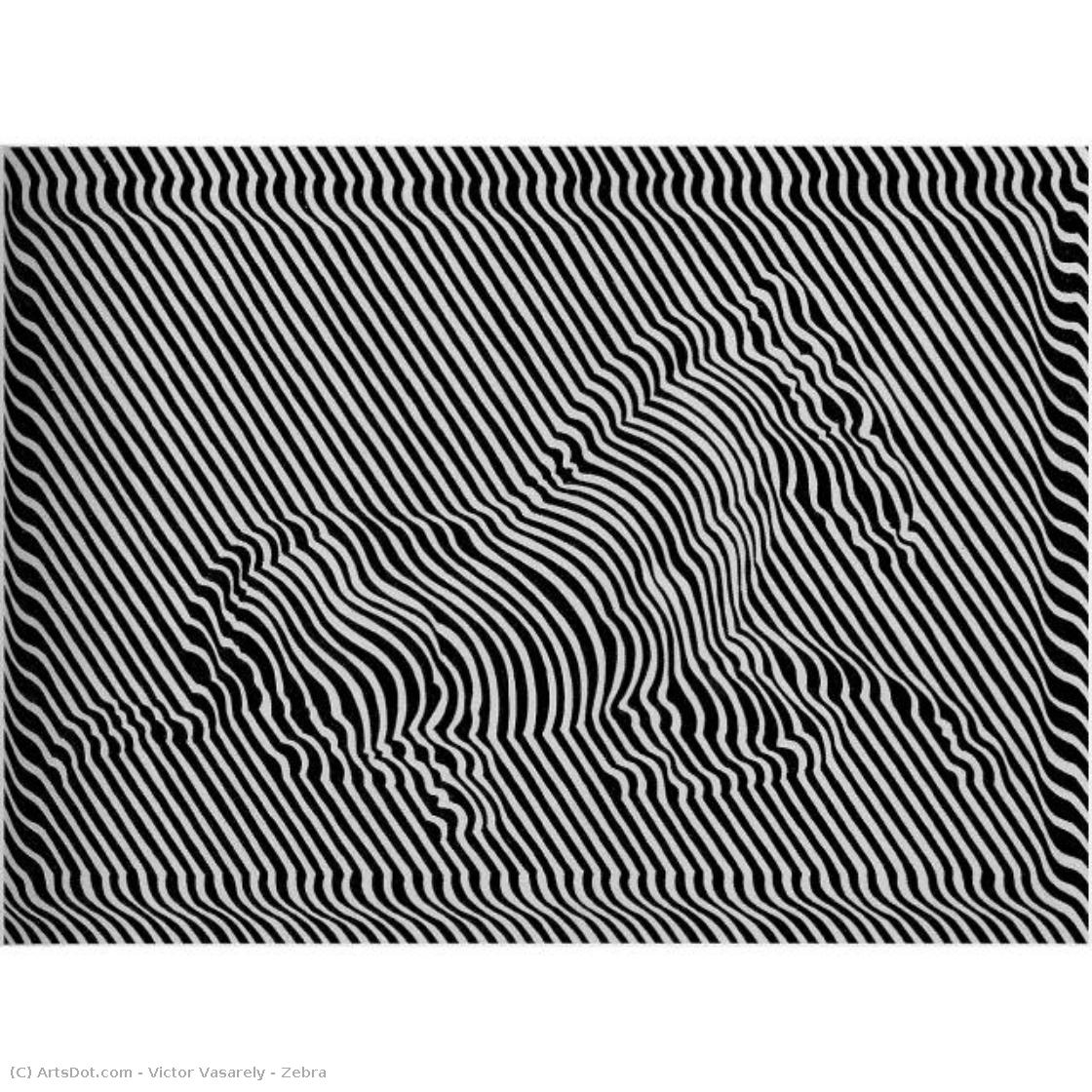 Zebra — Victor Vasarely