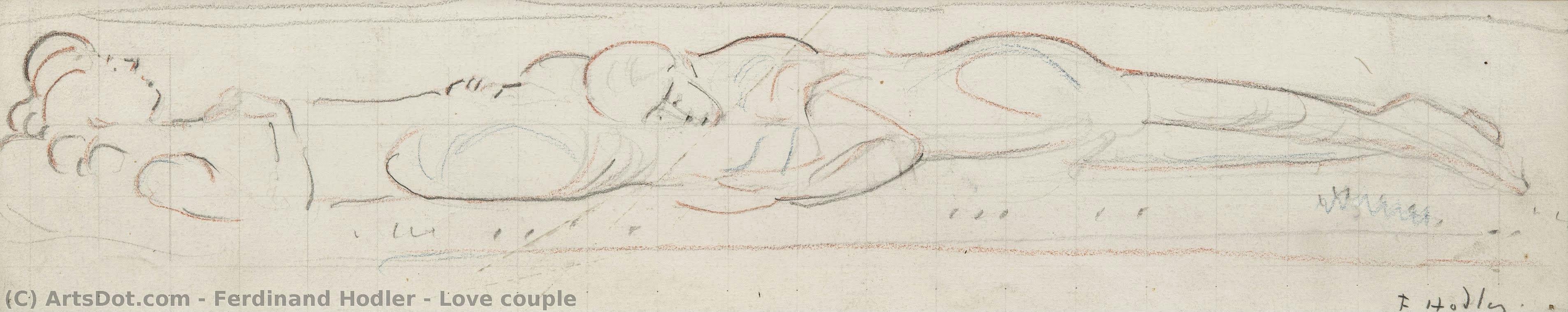Love Couple — Ferdinand Hodler