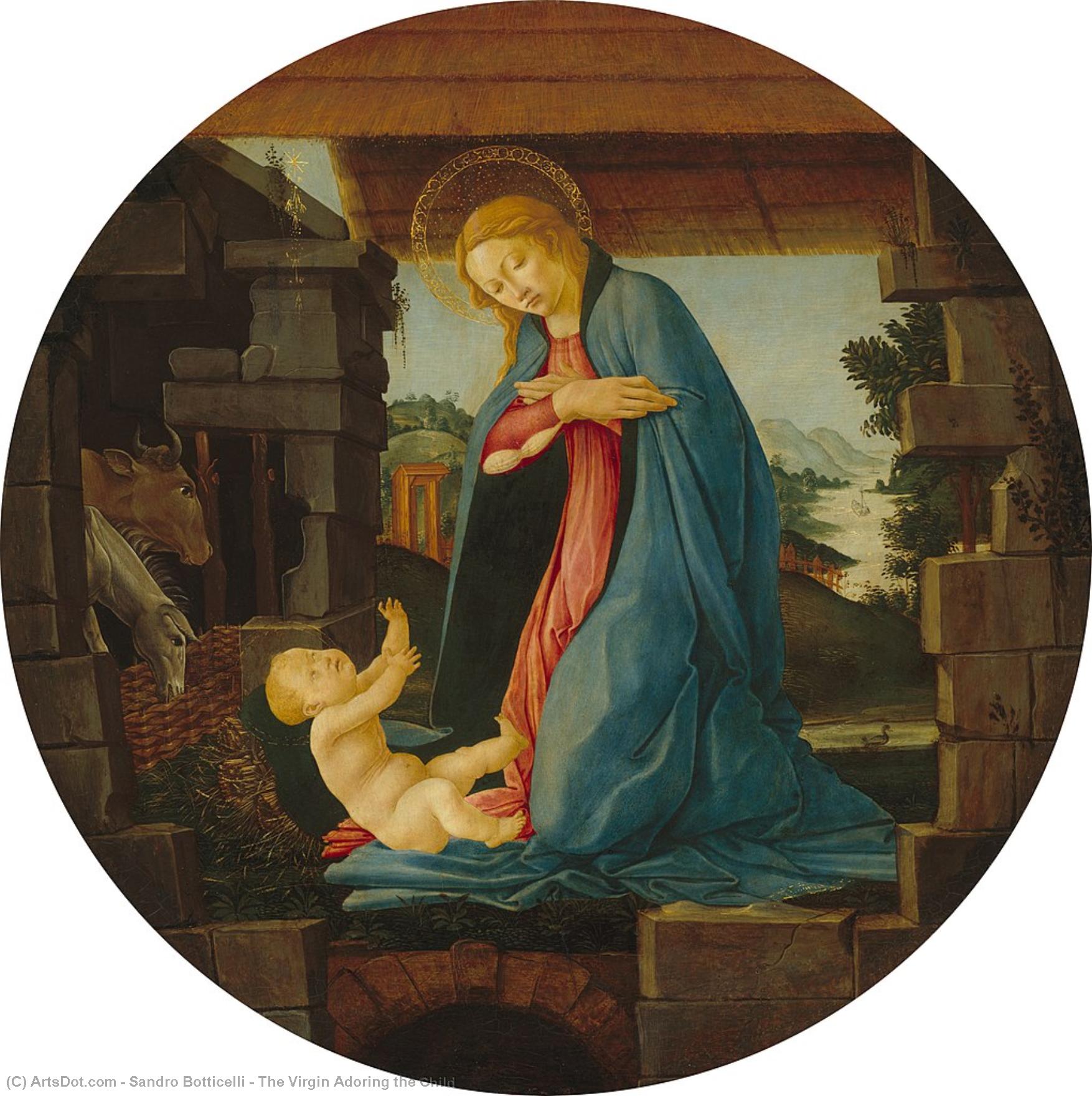 Prorokování Dítěti — Sandro Botticelli