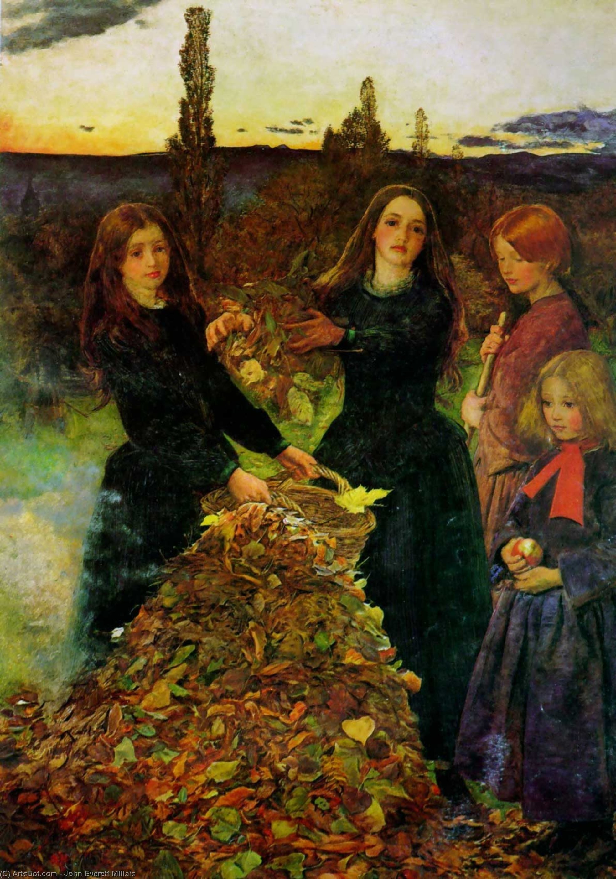 John Everett Millais - Høstfarger