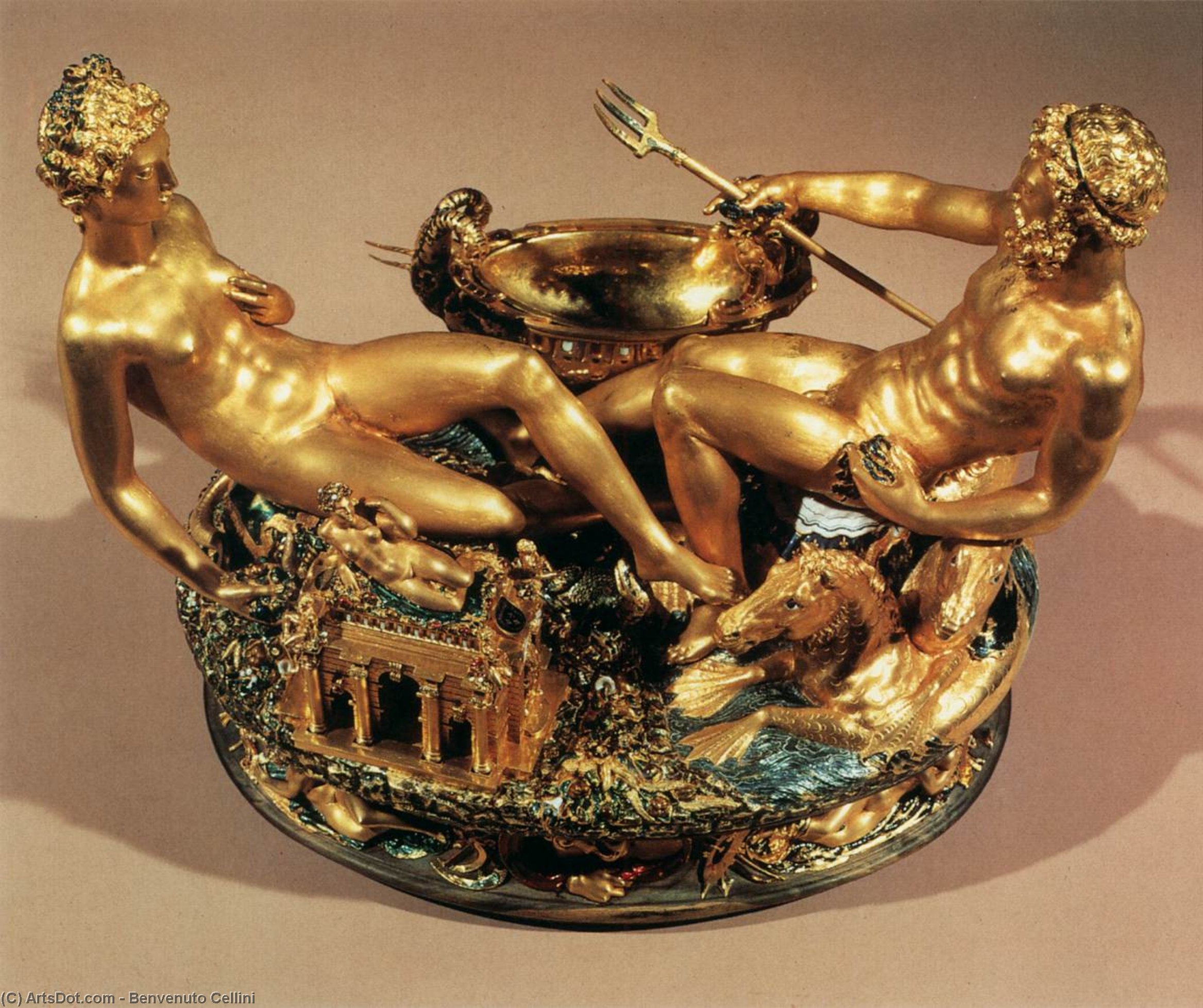 Saliera — Benvenuto Cellini