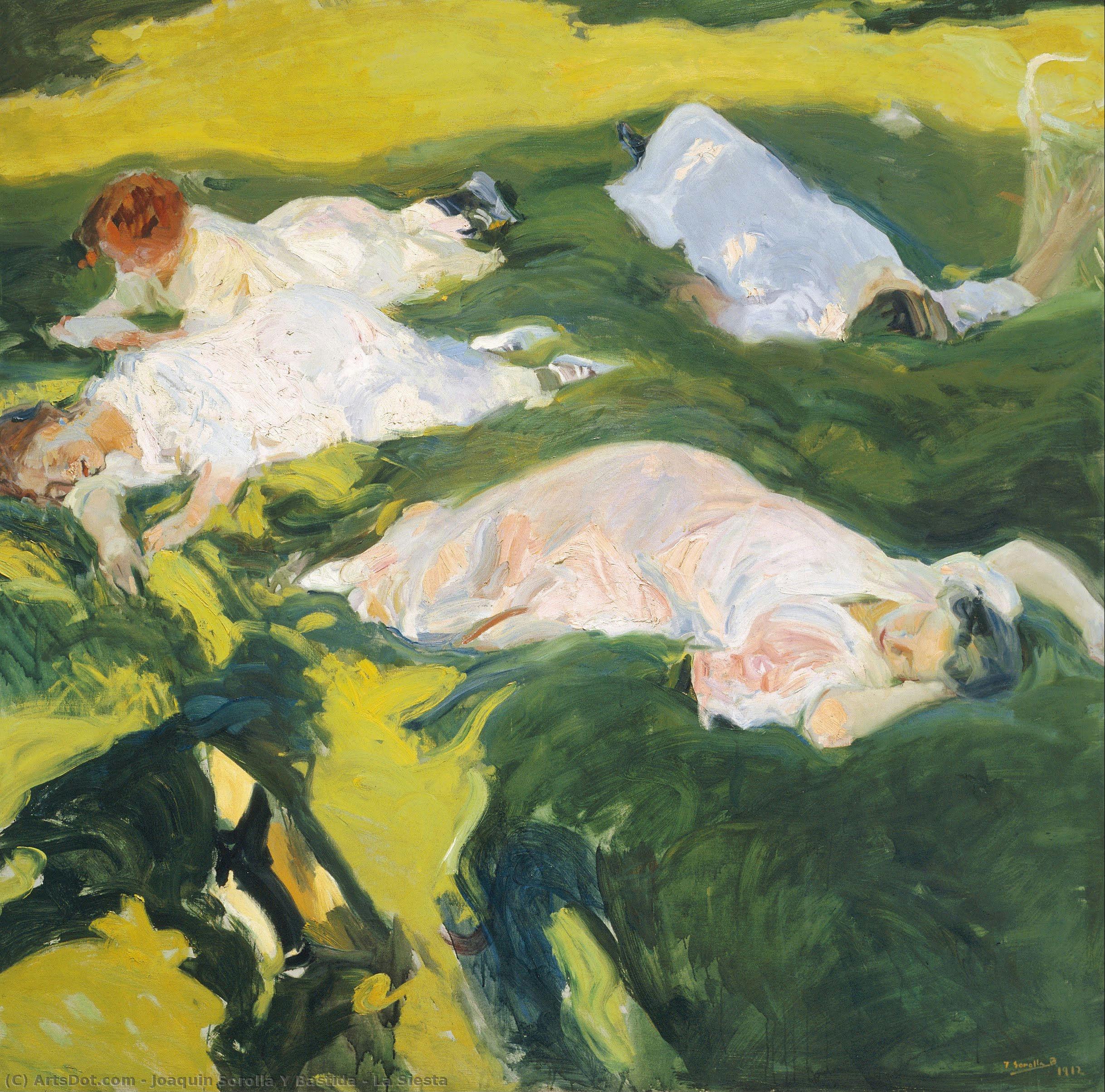 Joaquin Sorolla - La Siesta