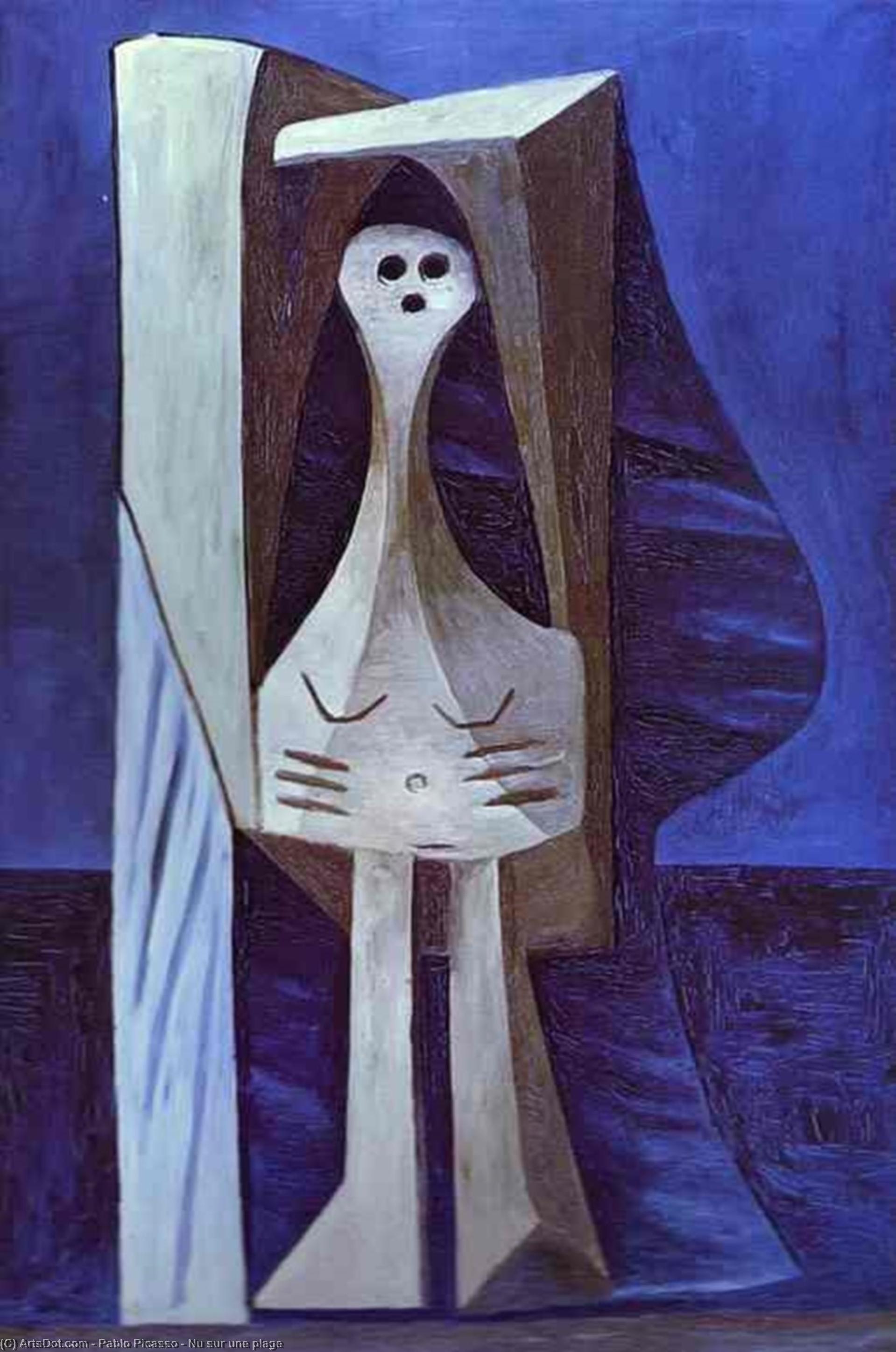 Nu Sur Une Plage — Pablo Picasso