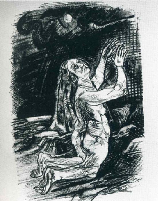 Oskar Kokoschka - The Supplicant