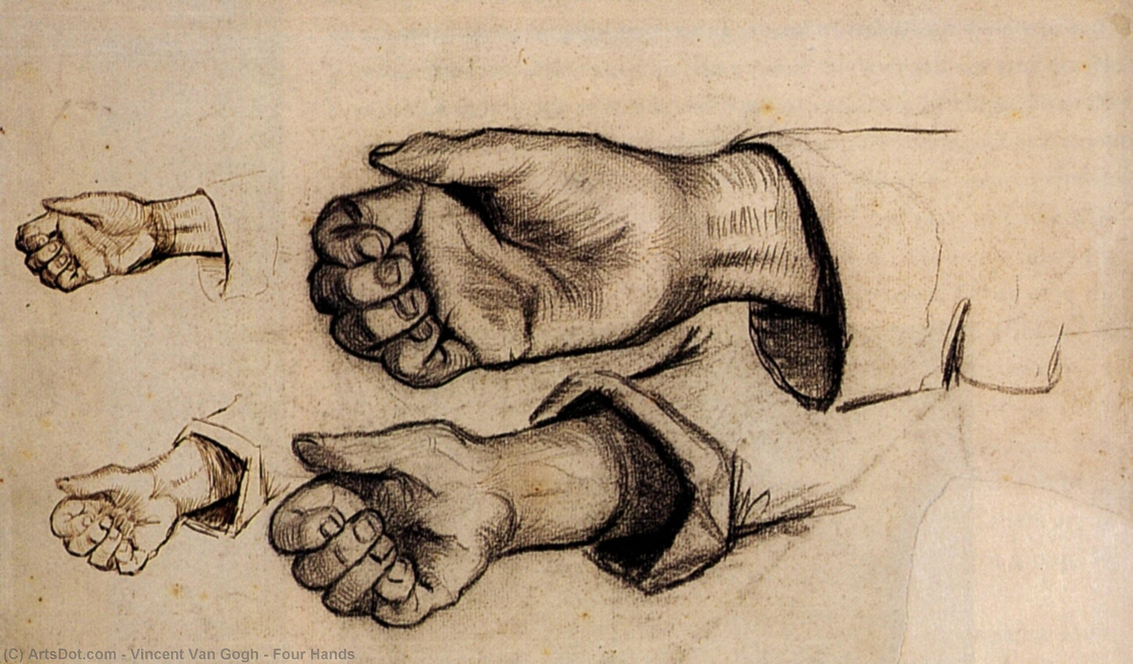 vincent willem van gogh - Vier Hände